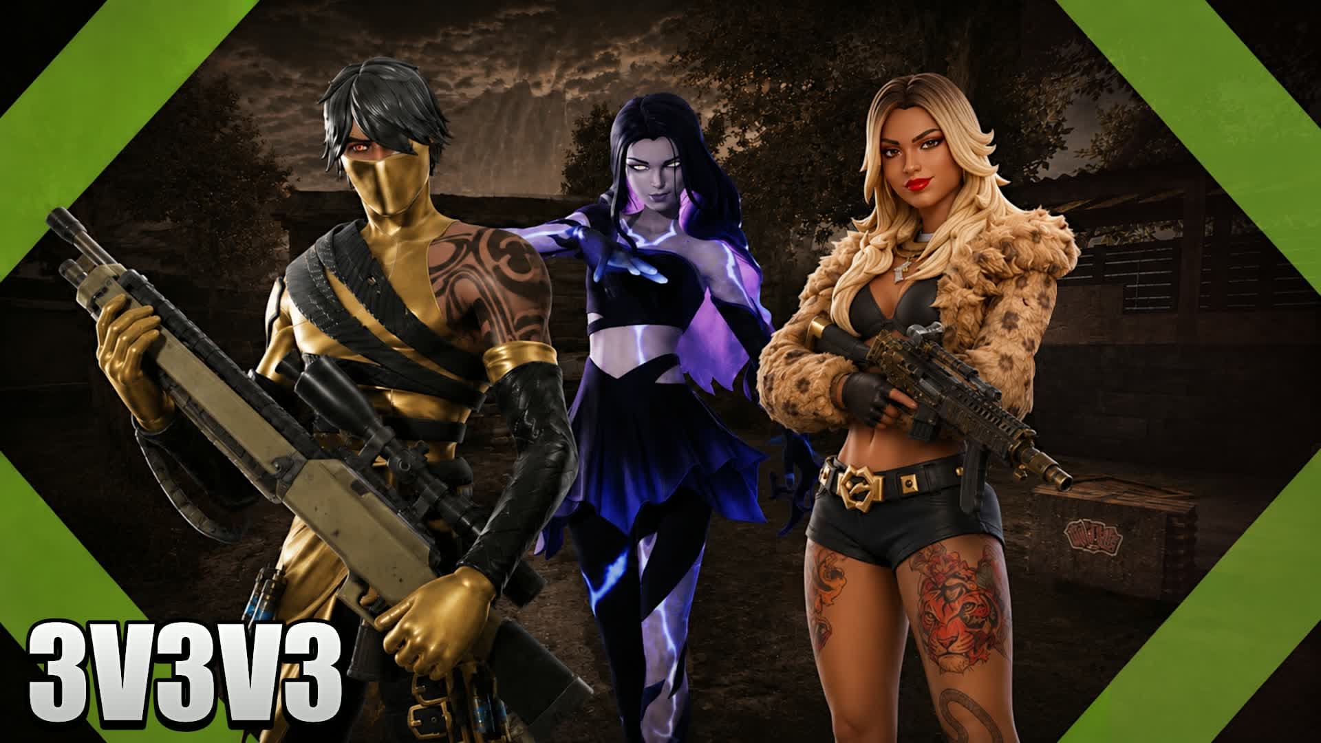 YARD : TEAM DEATHMATCH 3V3V3