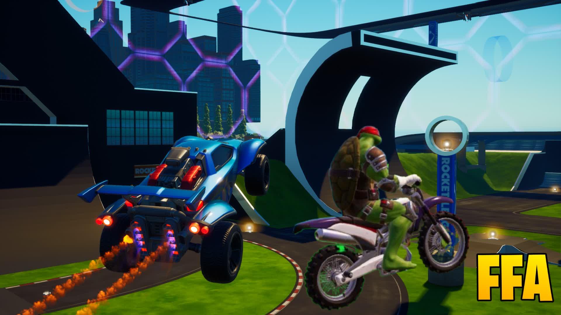 TMNT OCTANE PARQUE ROCKET LEAGUE