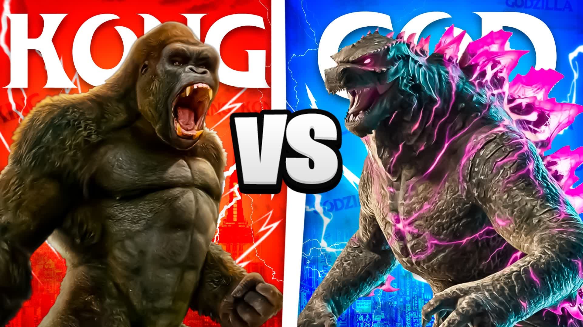 GODZILLA VS KING KONG 🔴🔵 BOSS FIGHT