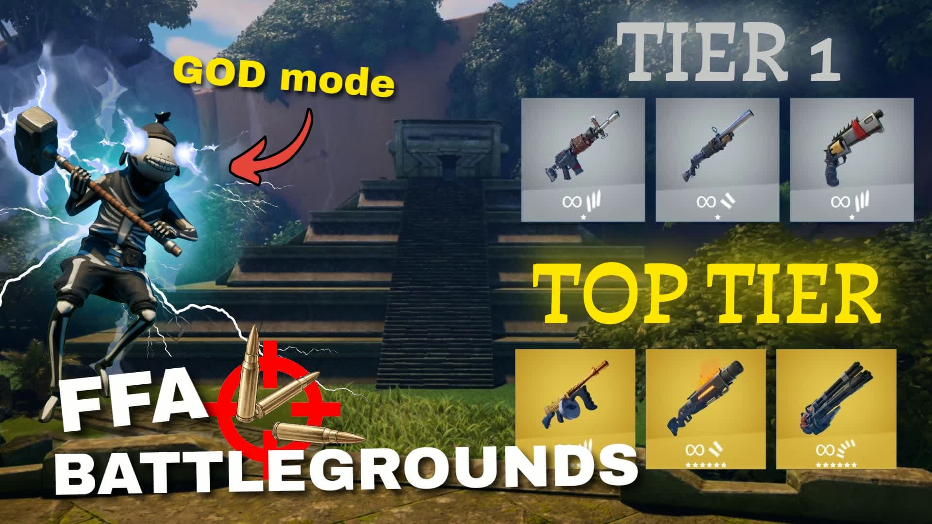 Free for all Battlegrounds: Temple