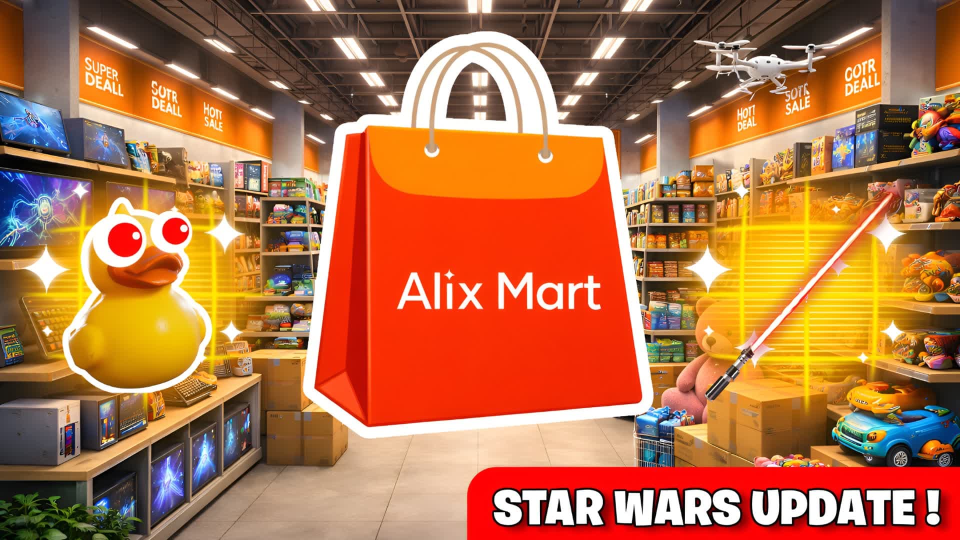ALIX MART PROP HUNT 🛍️