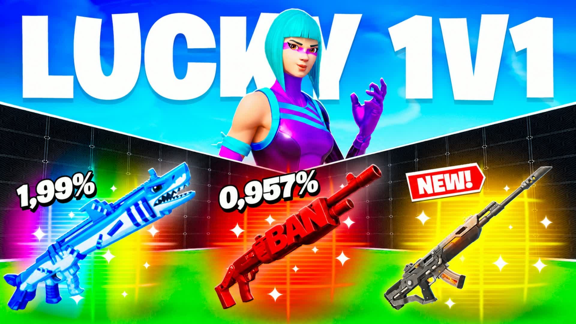 EXTREME LUCKY 1v1 🍀