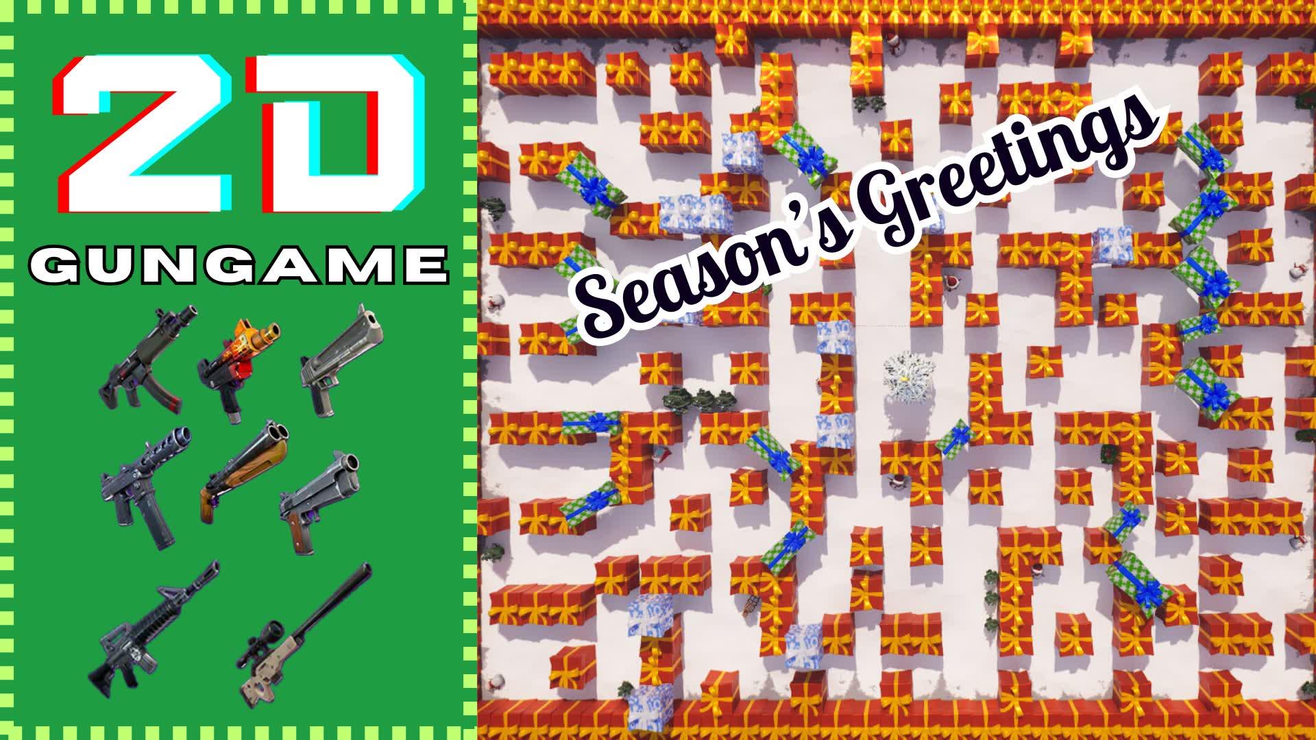 2D CHRISTMAS GUN GAME ONE SHOT🎄