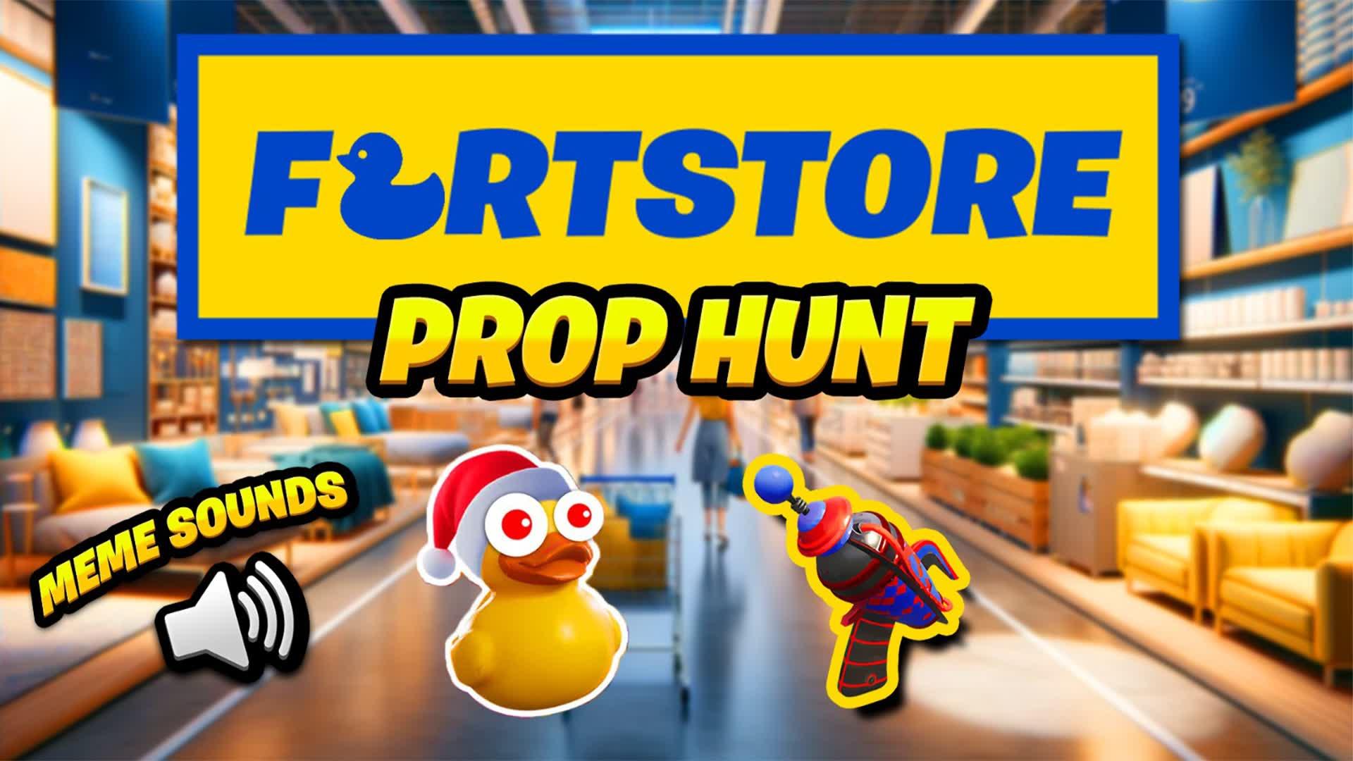 FORTKEA PROP HUNT 🛒 FORTSTORE CHRISTMAS