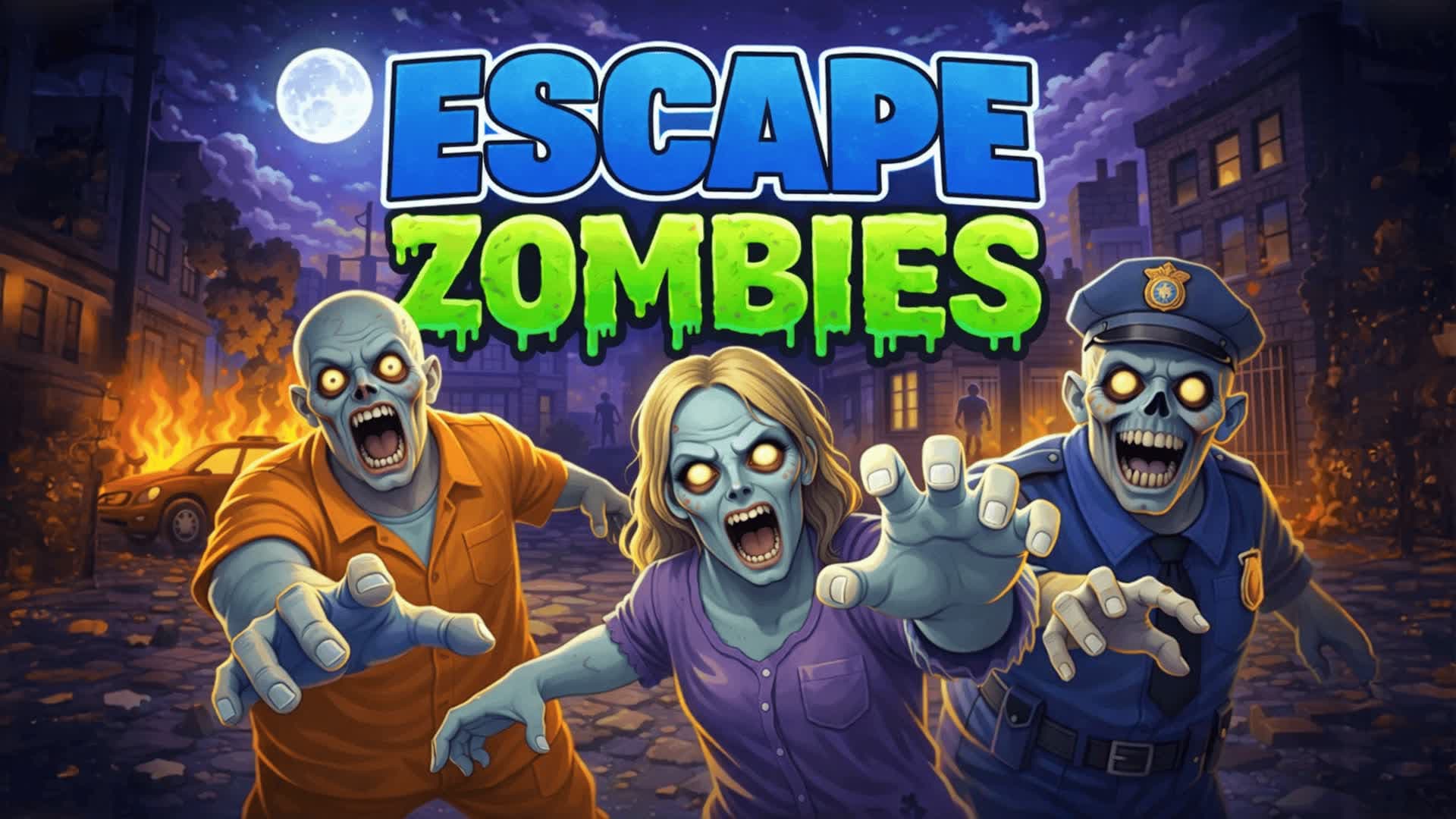 ESCAPE ROOM🧟ZOMBIE PRISON🎭FASHION SHOW