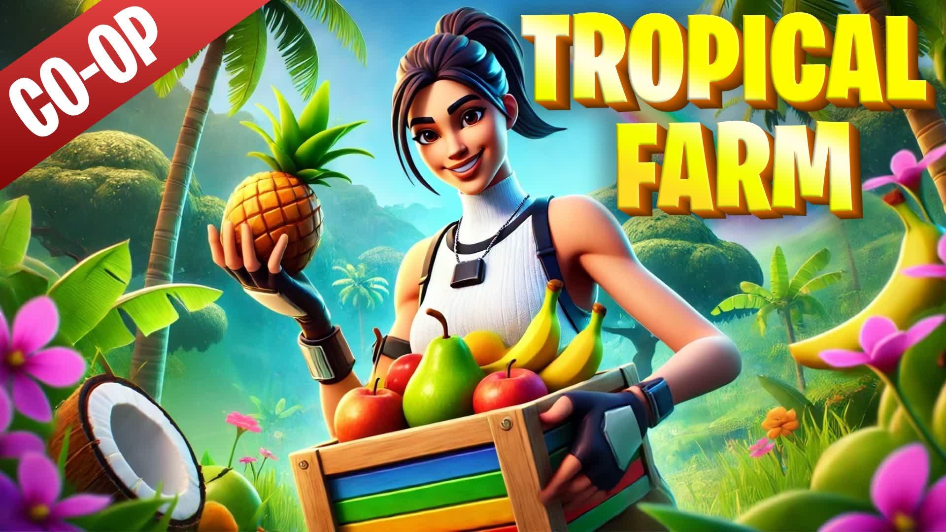 🥥 Tropical Farm Tycoon [CO-OP]🏝️