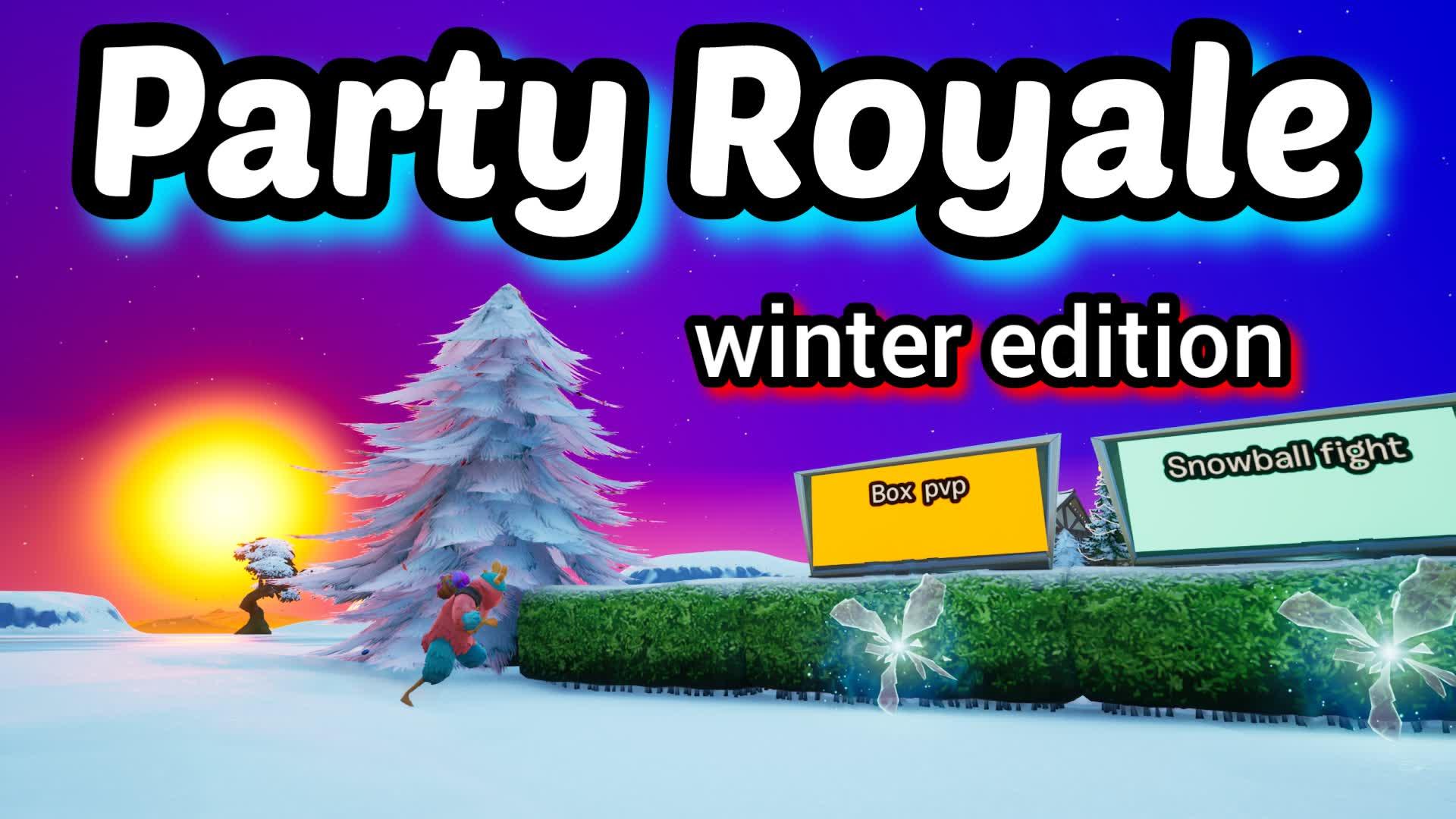 PARTY ROYALE - WINTER CHRISTMAS