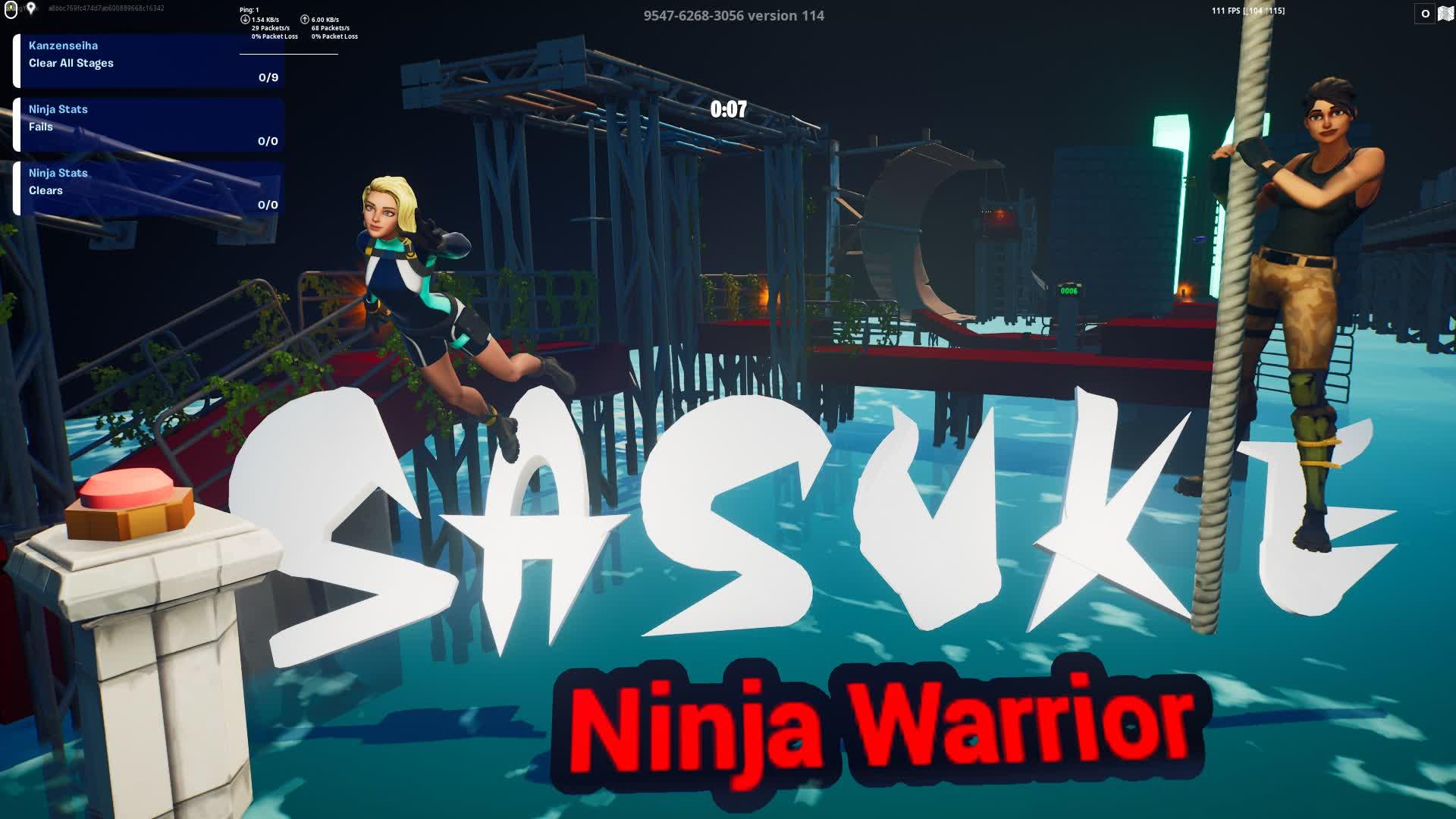 Sasuke Island - "Ninja Warrior" Courses