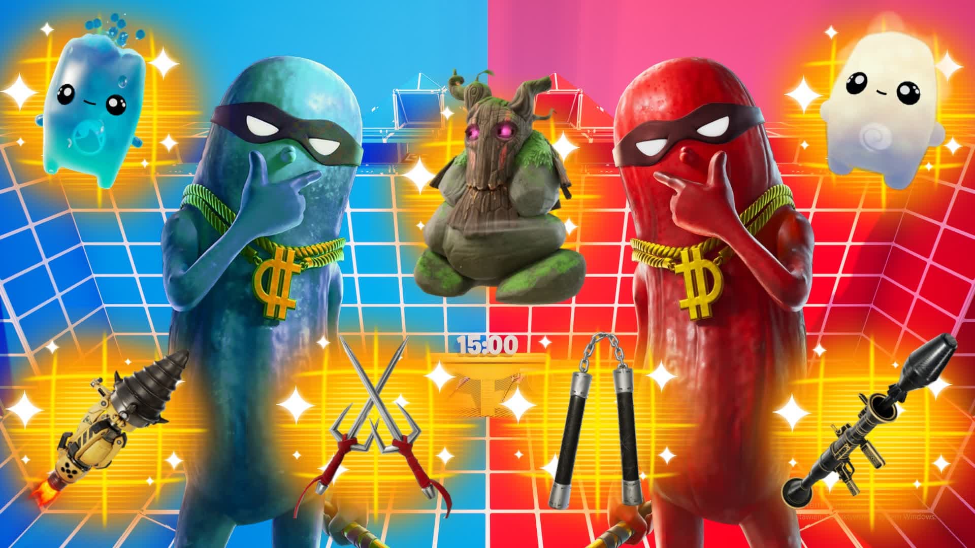 TMNT PLAYER VS TURTLE 🏆 RED VS BLUE🔴🔵