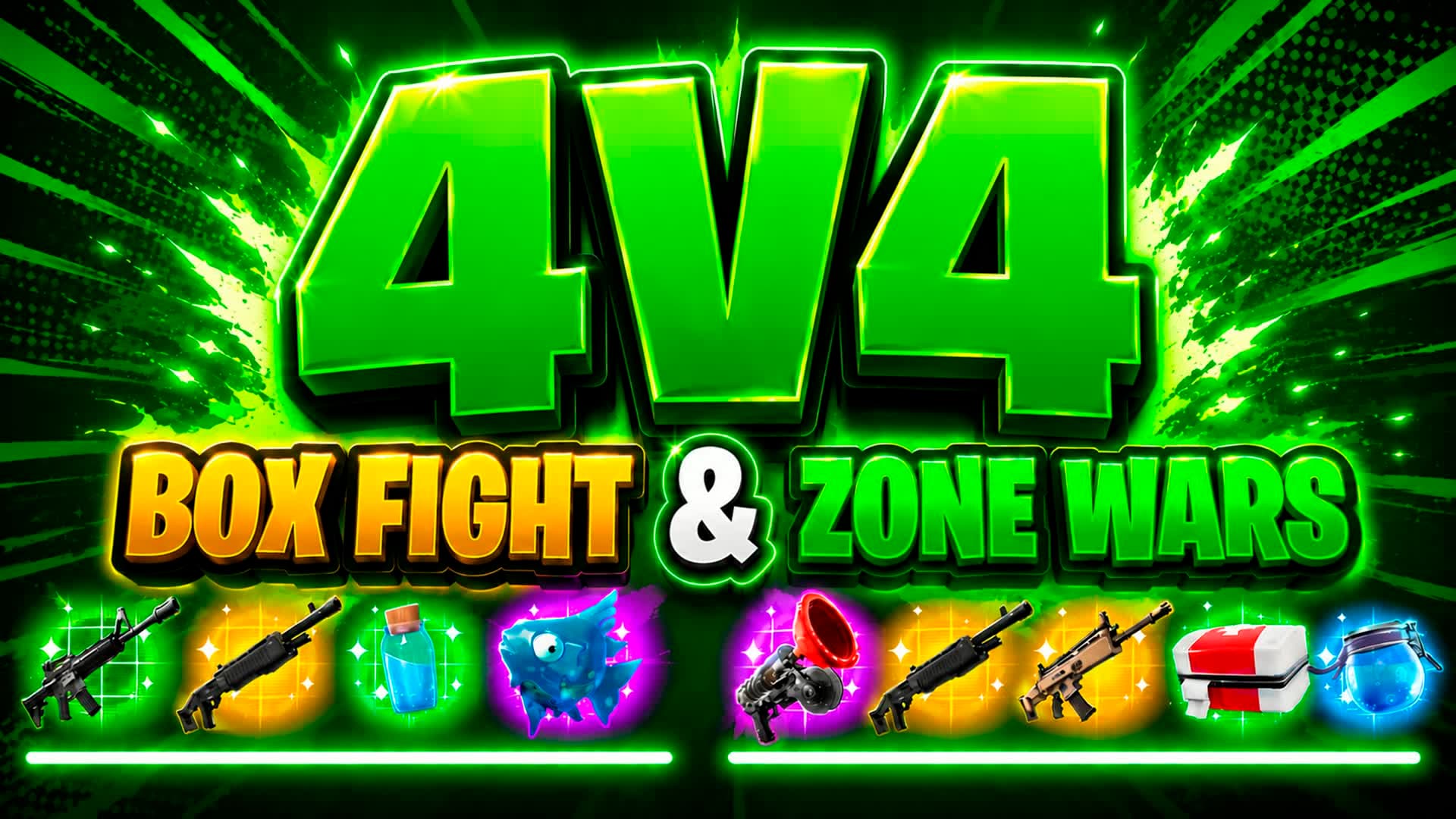 4V4 📦BOX FIGHT & ZONE WARS🌪️
