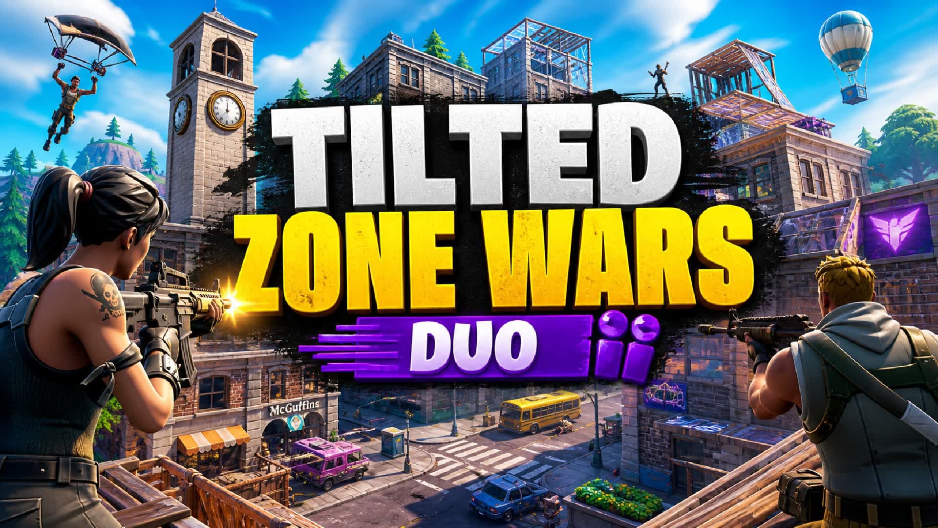 🏆 TILTED DUO ZONEWARS 🌩 by DZIEDZIC