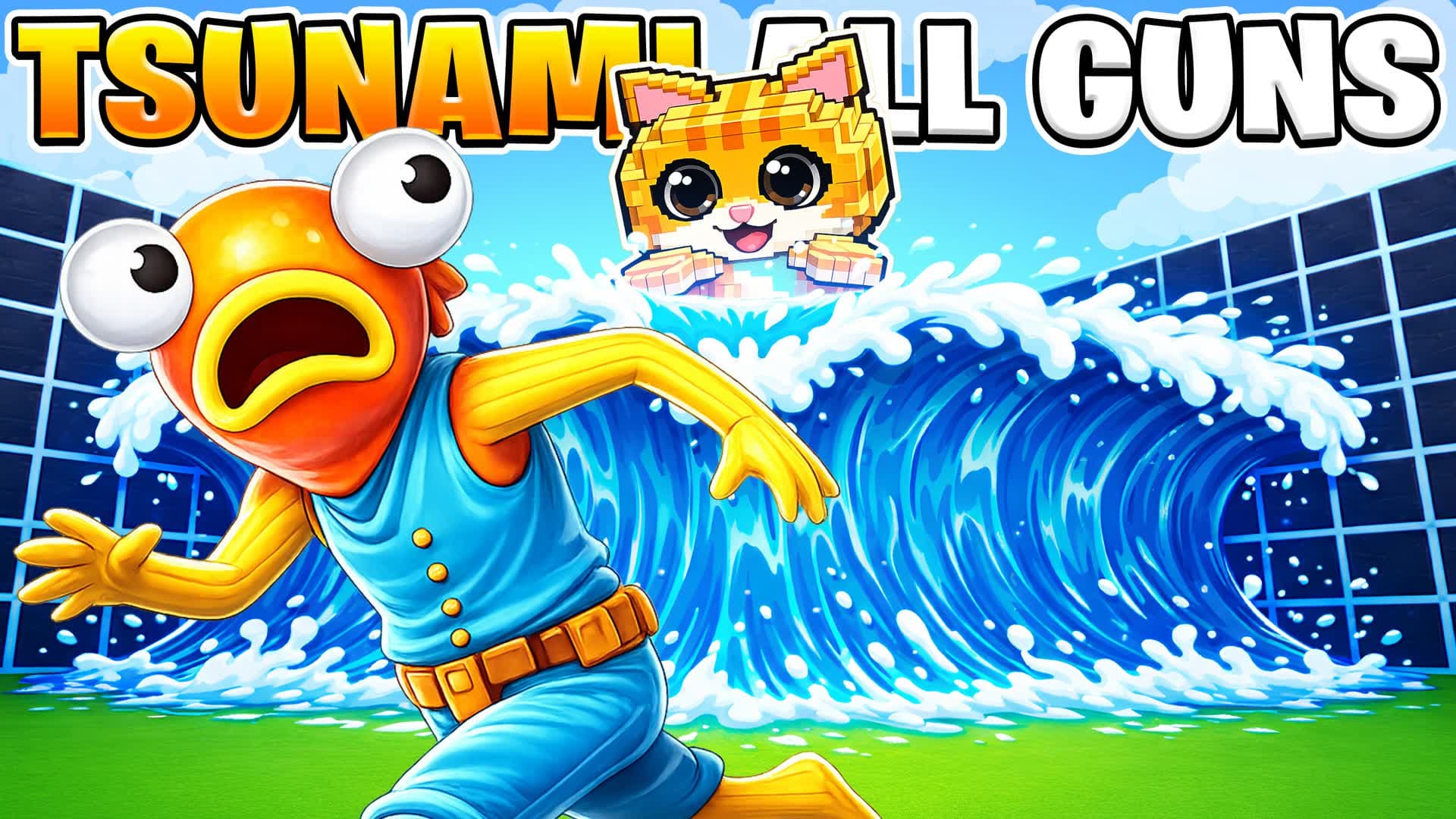 TSUNAMI 1V1 FFA - ALL GUNS & RIDES