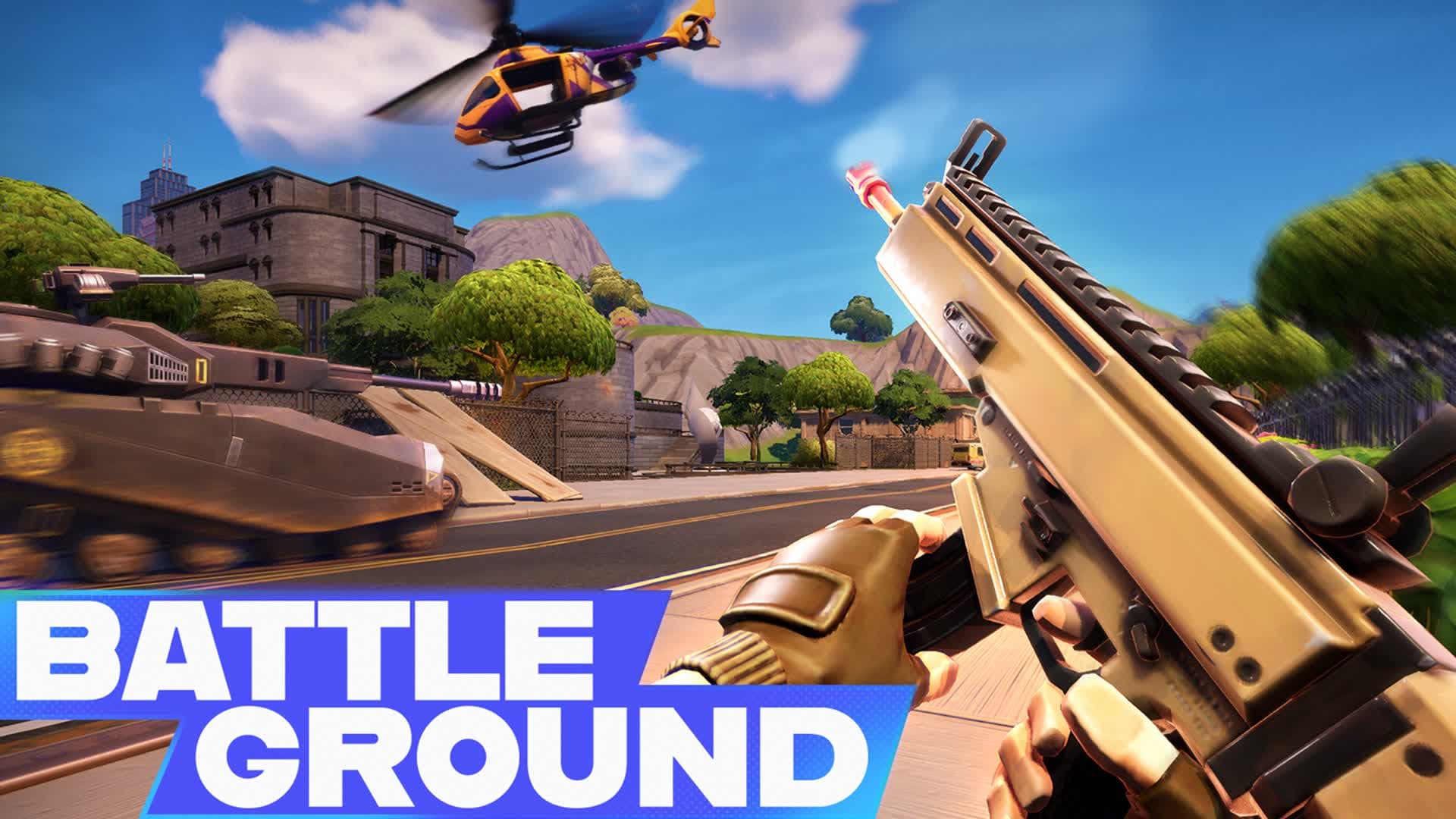 First Person Battleground City Conquest