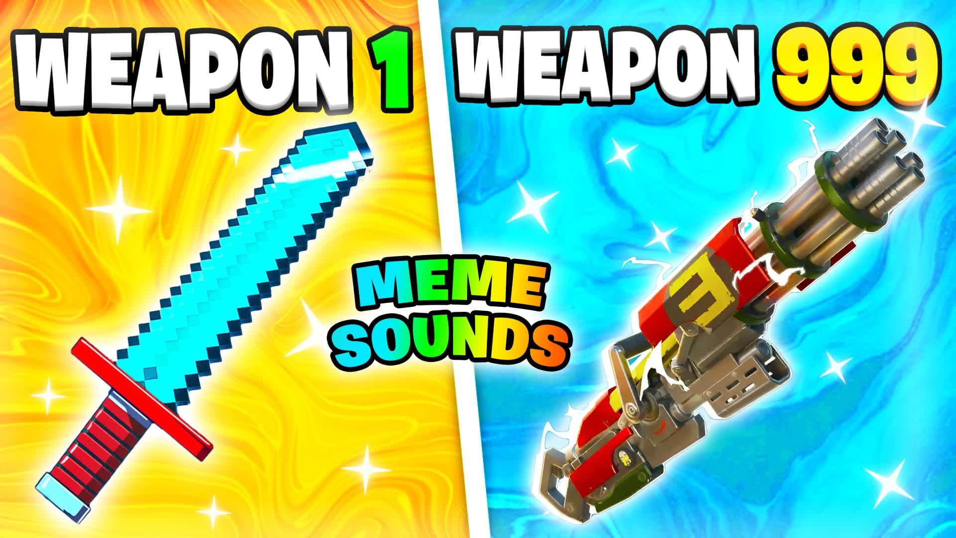 MEME GUN GAME SWEATY 🥳 ONE SHOT