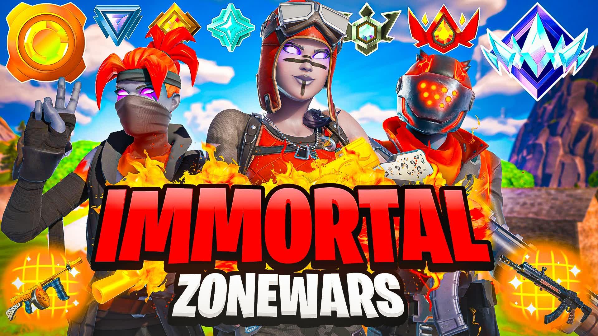 🔥 Immortal Zone Wars 🌀