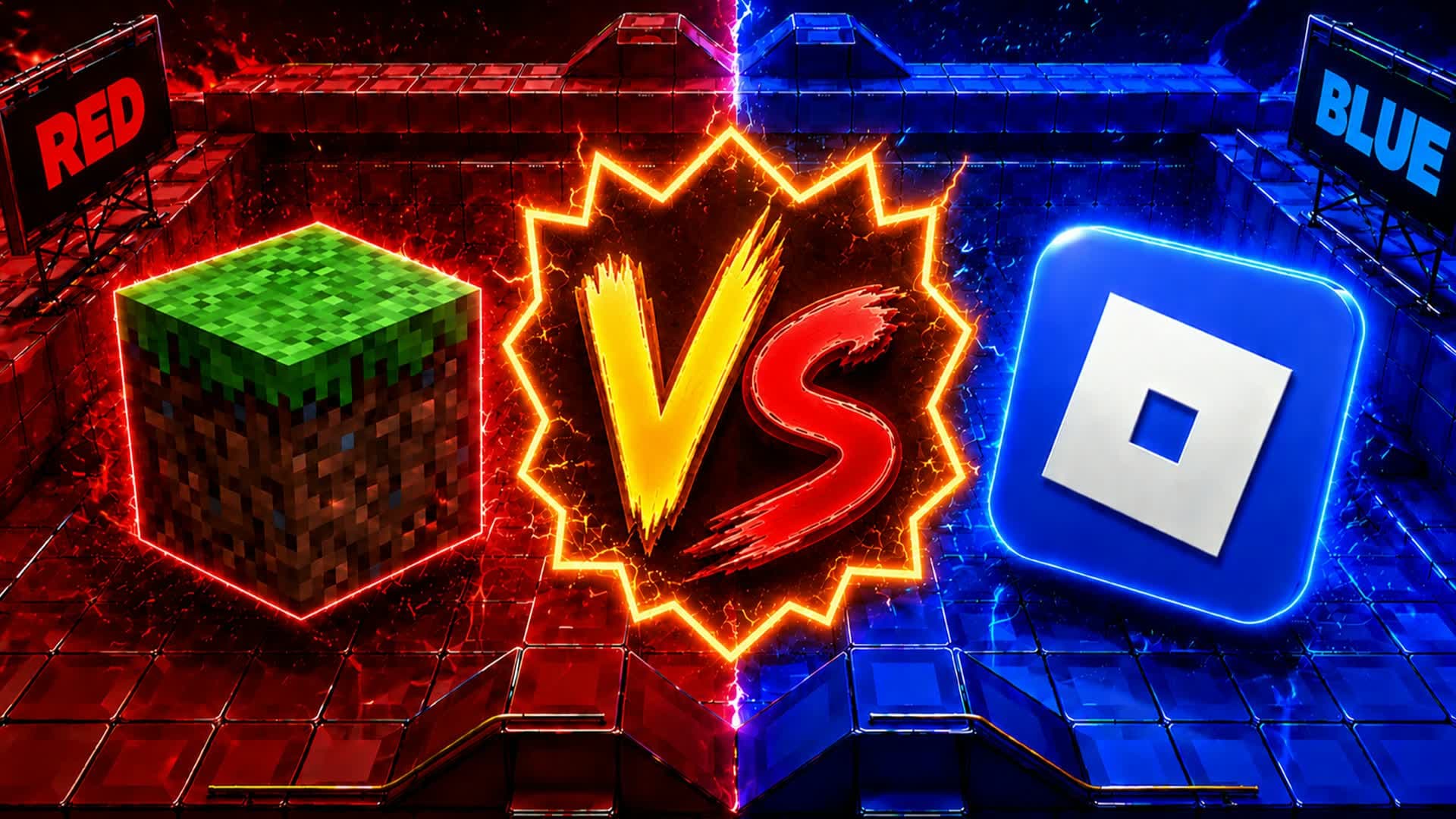 RED VS BLUE 🔵🔴 only