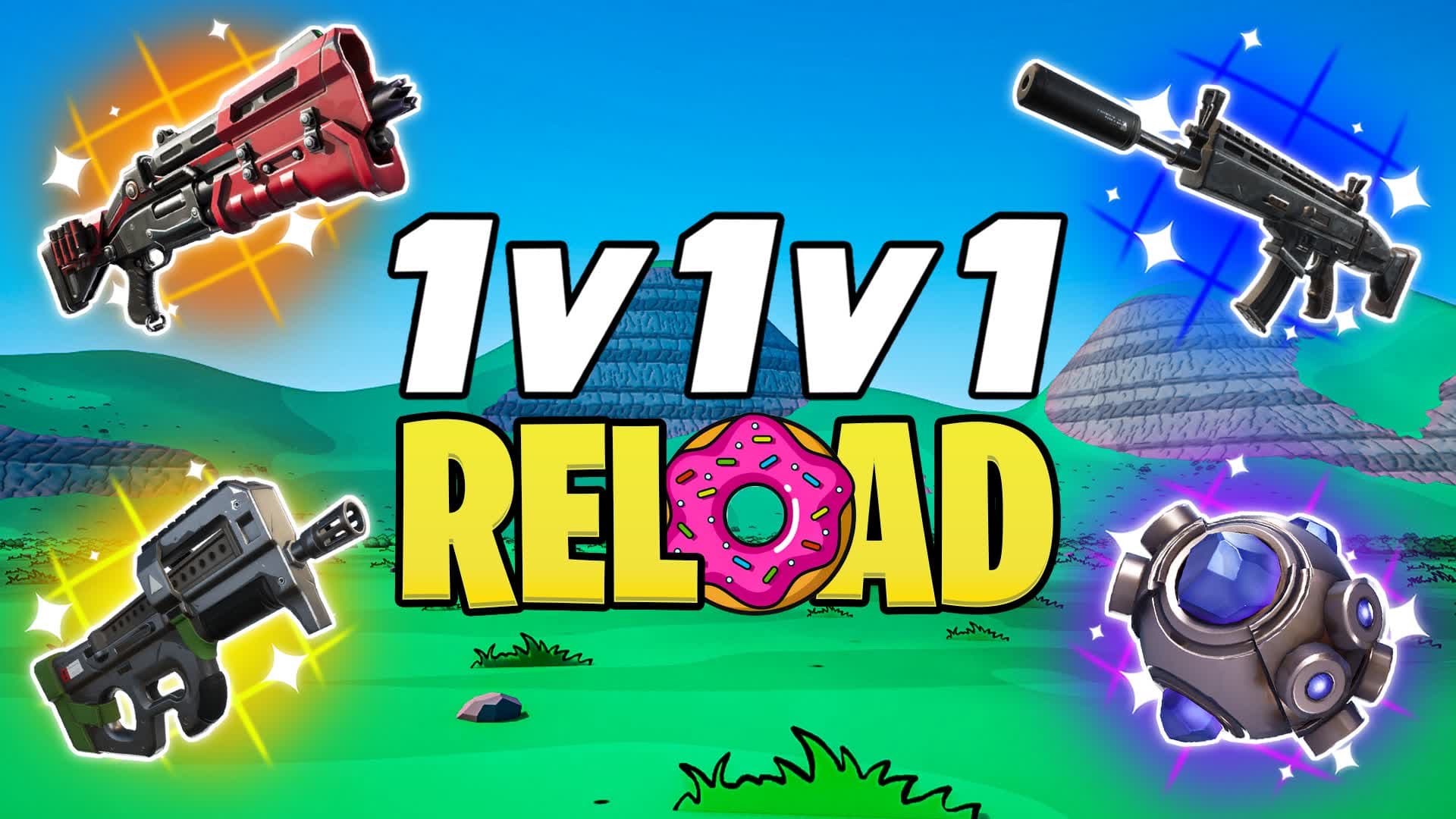 1v1v1 Cartoon Ranked Reload Realistics