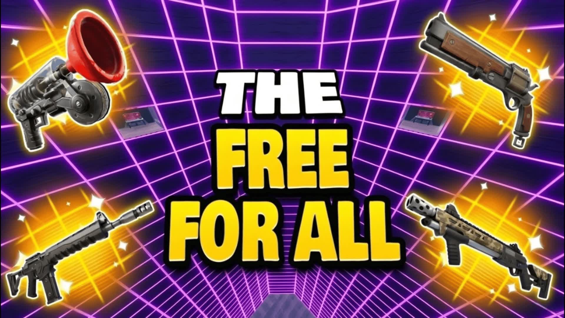 🏆SCRIMS 1v1v1v1 FFA ALL GUNS🏆