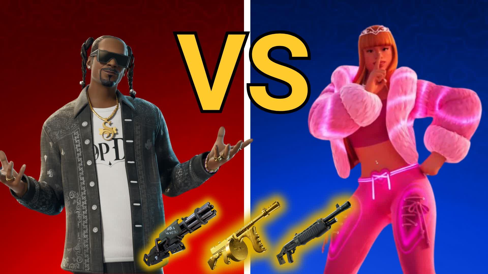 SNOOP DOG VS ICE SPICE RED VS BLUE