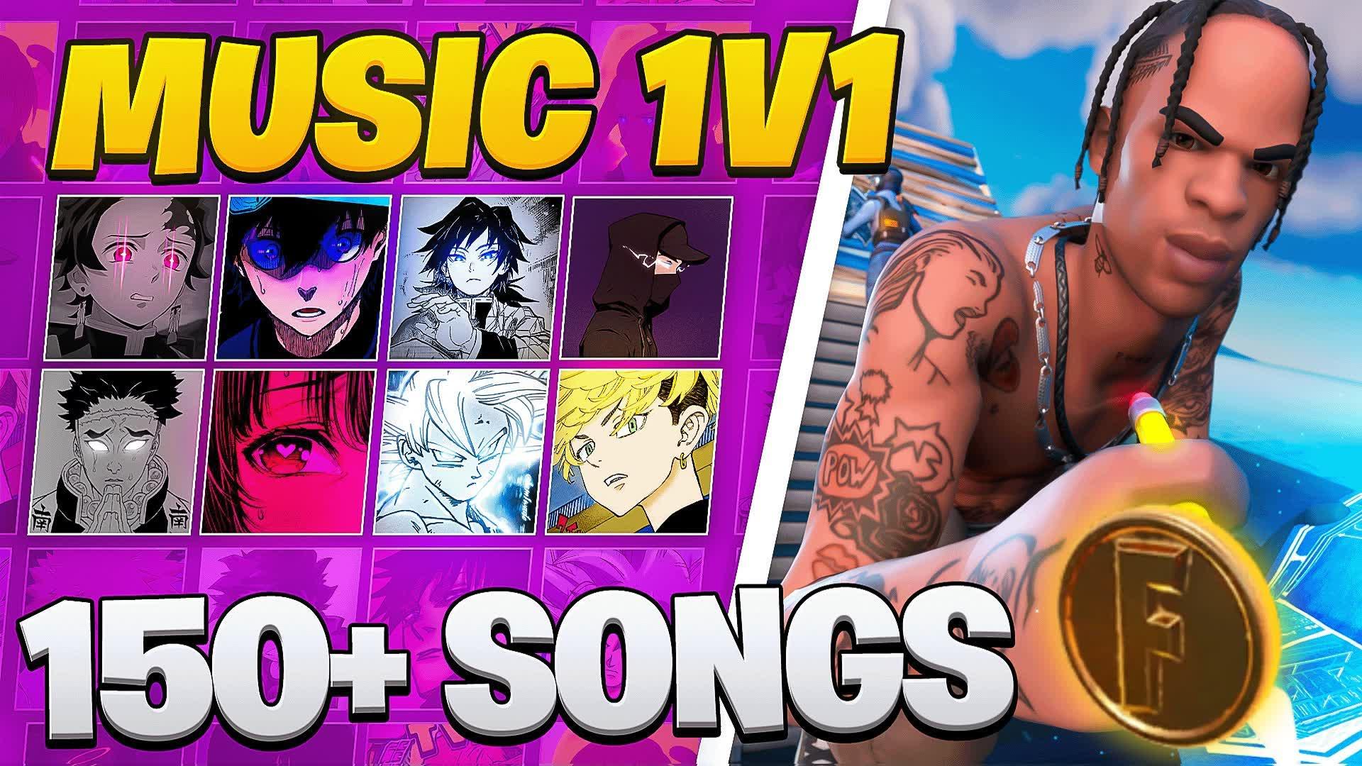 🎵  BEST MUSIC 1V1🏆[ 150+ SONGS ]🎶