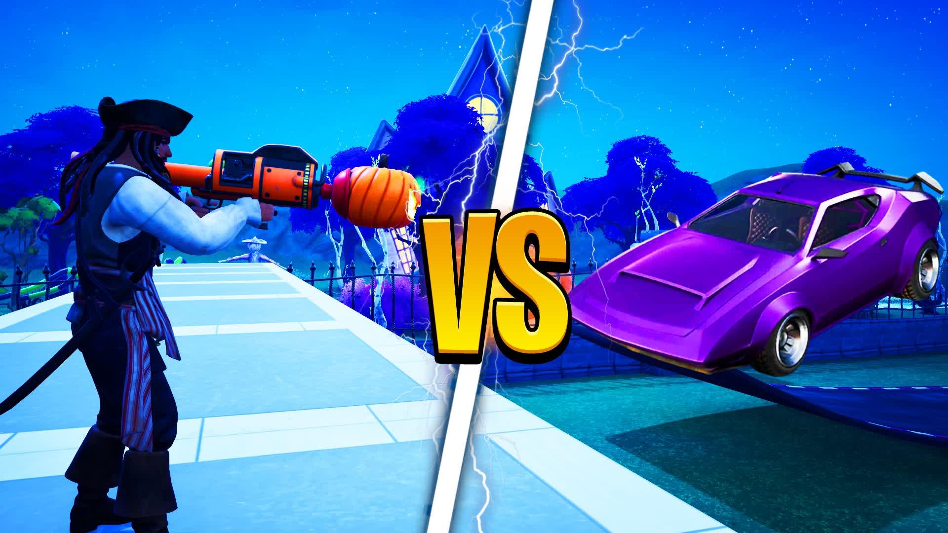 HALLOWEEN CARS VS ROCKETS 🎃