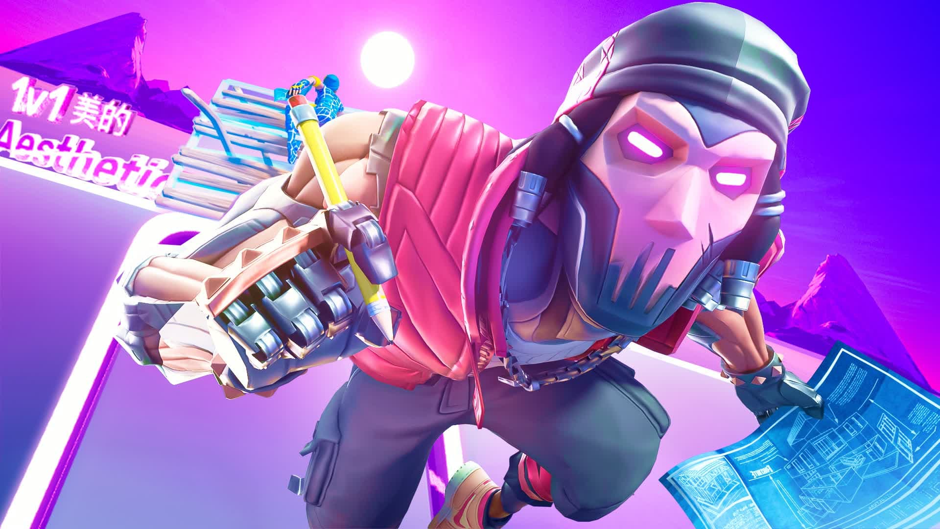 Aesthetic 1v1 Build Fights (UEFN)