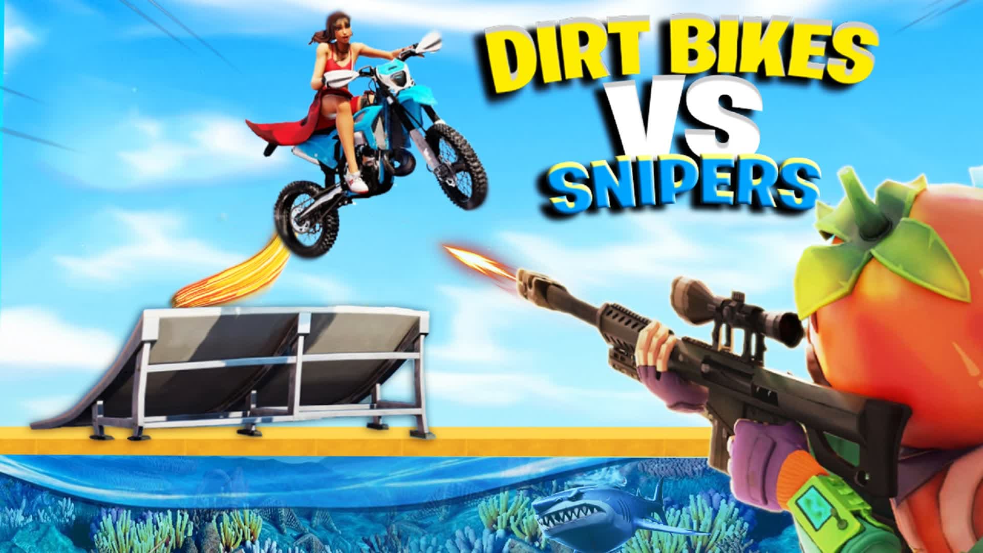 🏍️DIRT BIKES VS SNIPERS🔫