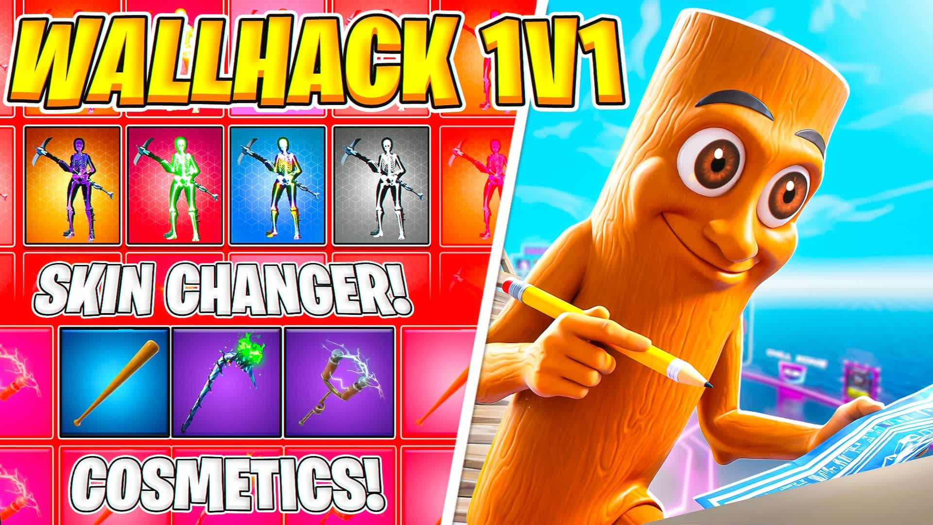 🎵 WALLHACK 1V1 🎯 [100+ SONGS] [MUSIC]