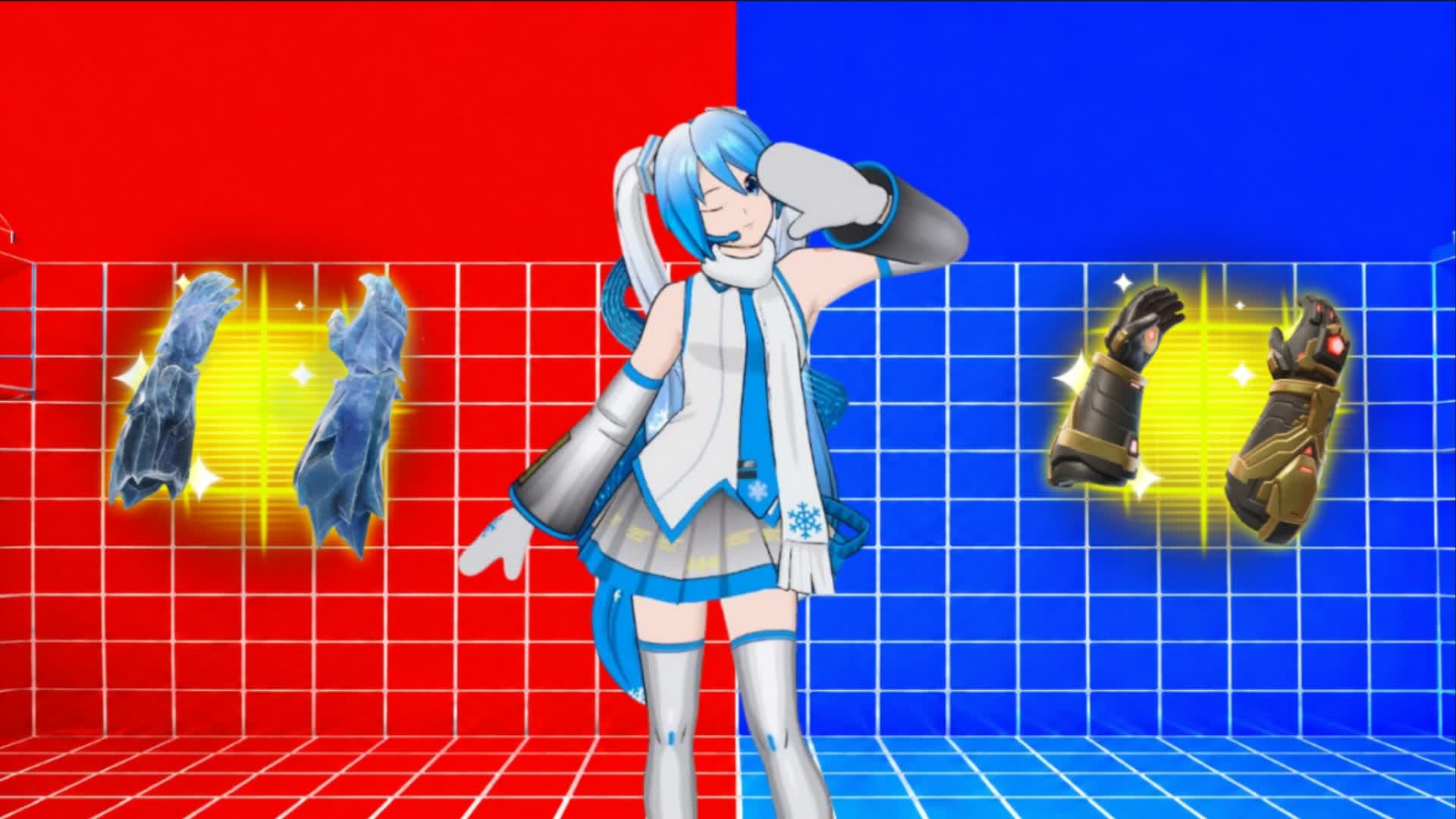 SUPER RED VS BLUE🔴🔵Miku