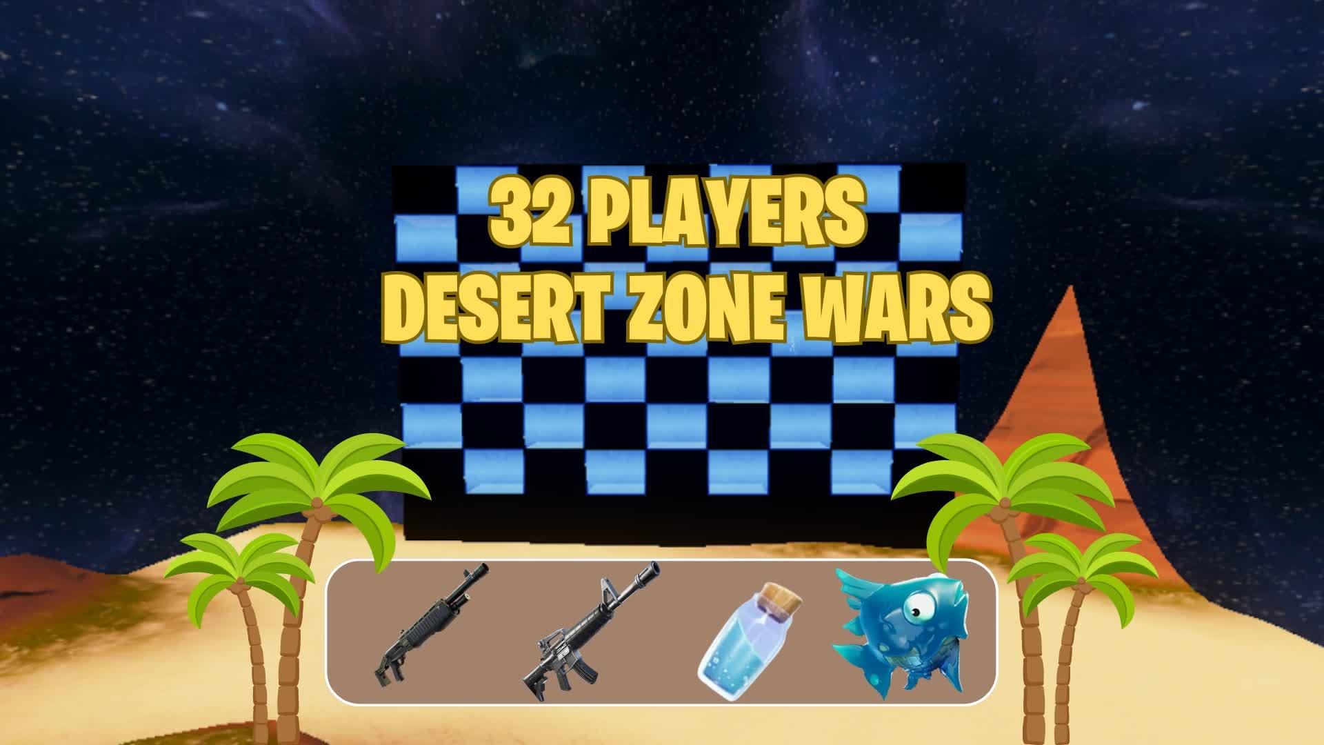 32 players desert zone wars