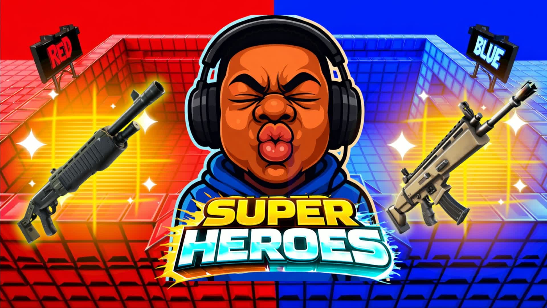 RED VS BLUE [MEGA] 🔴🔵 NEW GUNS🔥