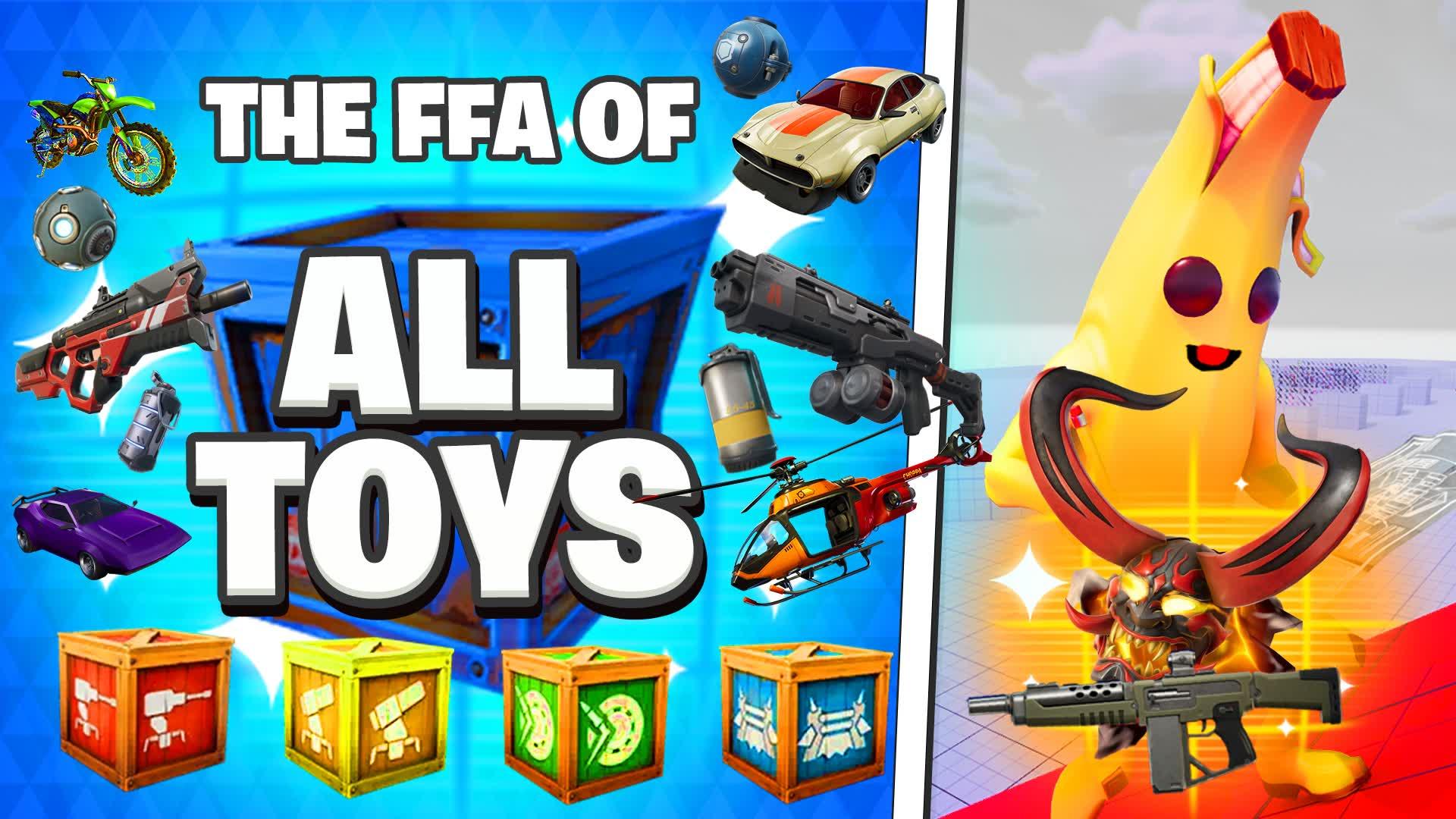 The FFA of all toys: All guns & All cars