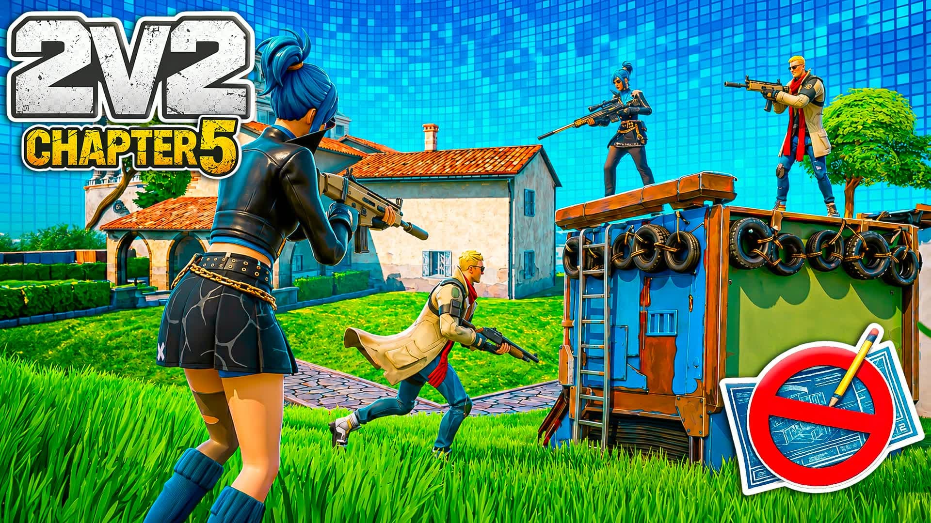 2V2 STORM ZERO BUILD - CHAPTER 5 -SNOKZY