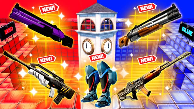 TILTED TOWER RED VS BLUE 🔴🔵