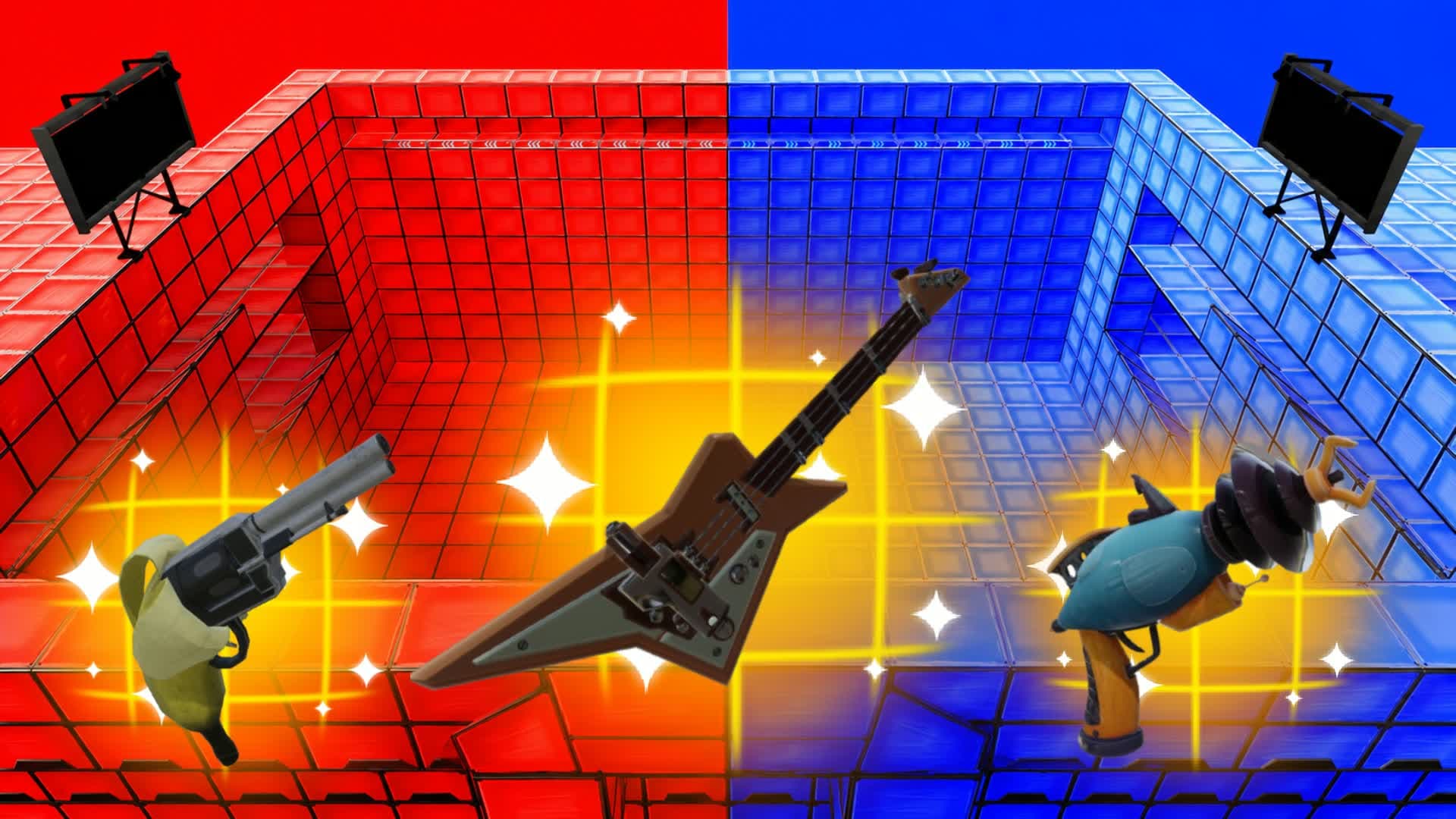 CUSTOM WEAPONS ONLY - RED VS BLUE