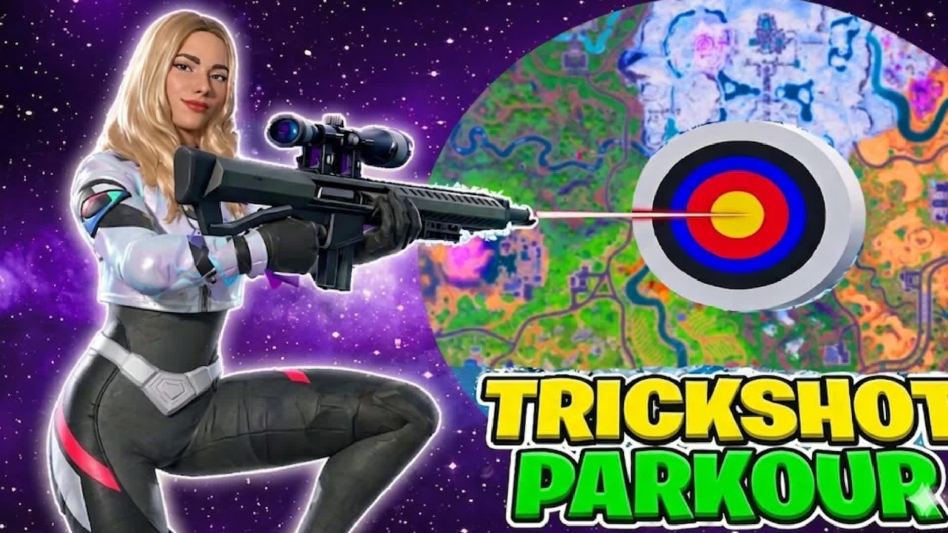 CRAZYEST TRICKSHOT PARKOUR🎯(125 LEVELS)