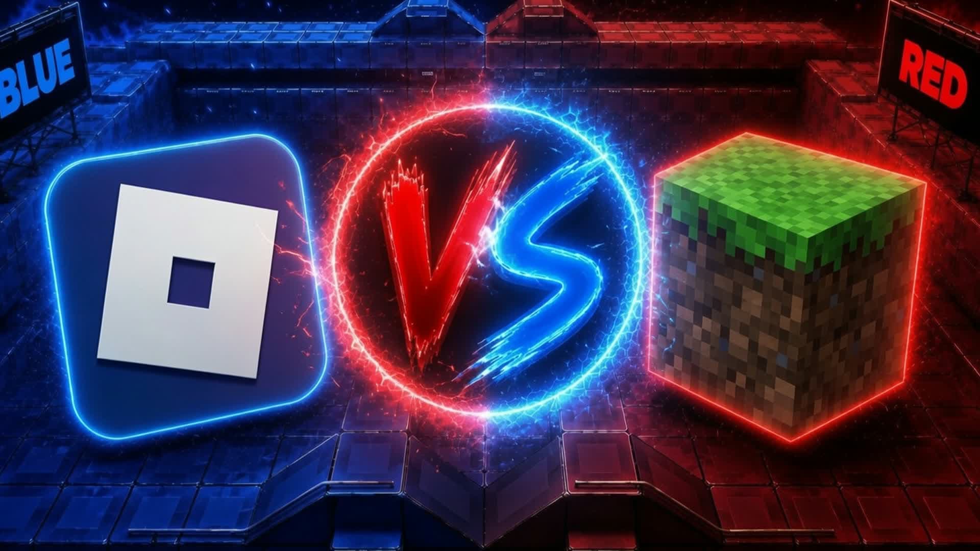 RED VS BLUE 🔵🔴 first
