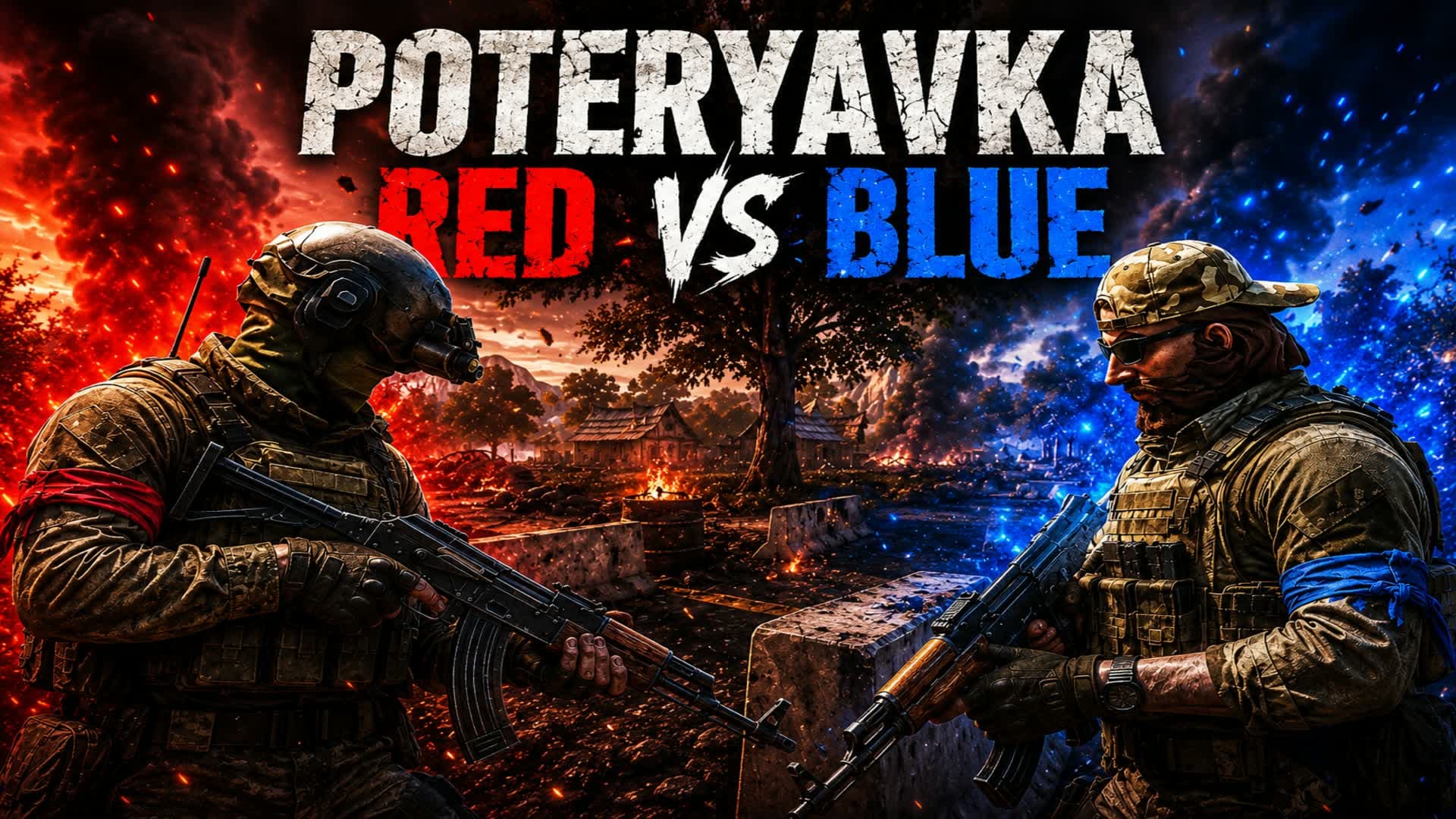 Poteryaevka red vs blue