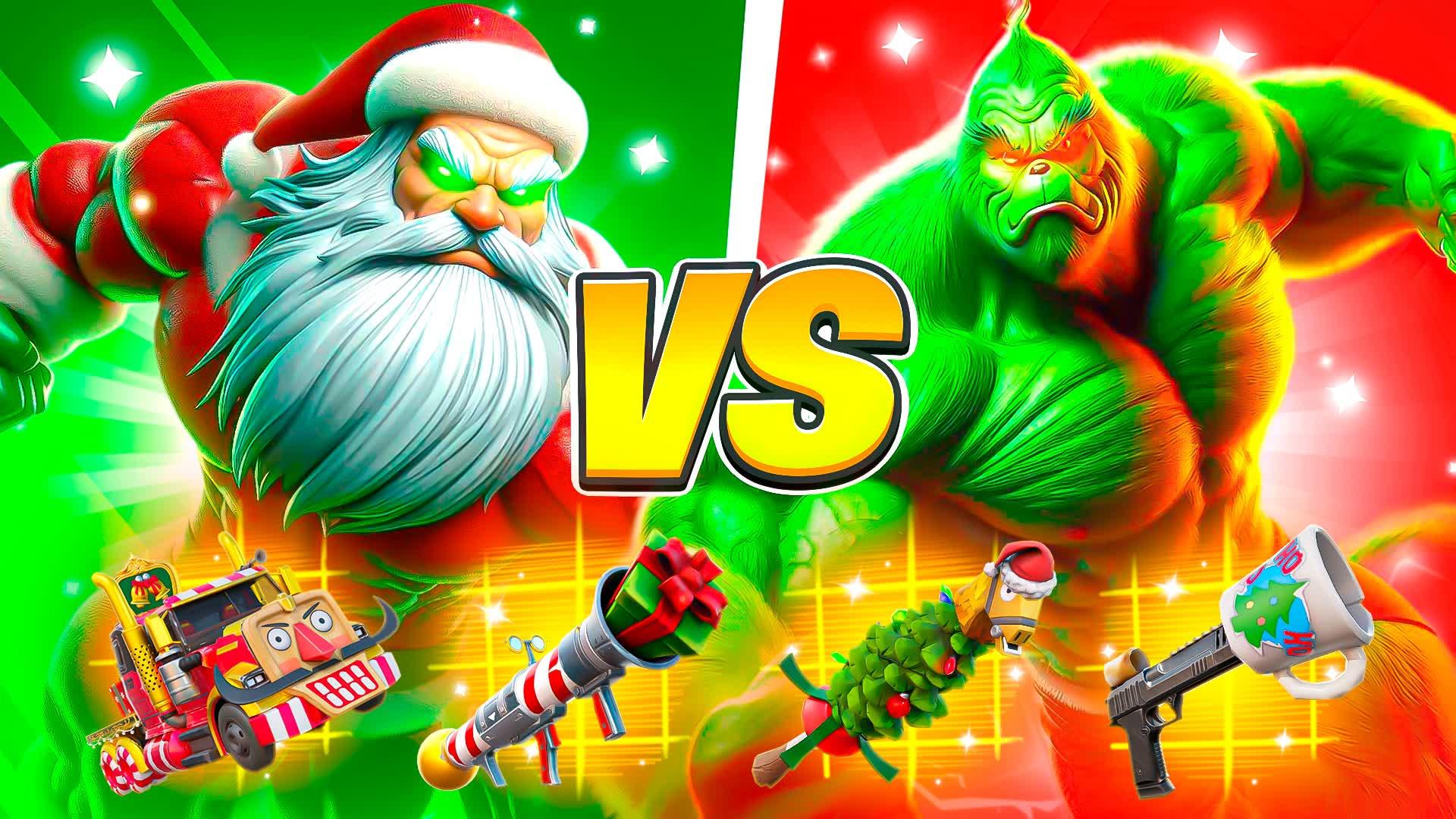 🎅 SANTA VS GRINCH 🐸