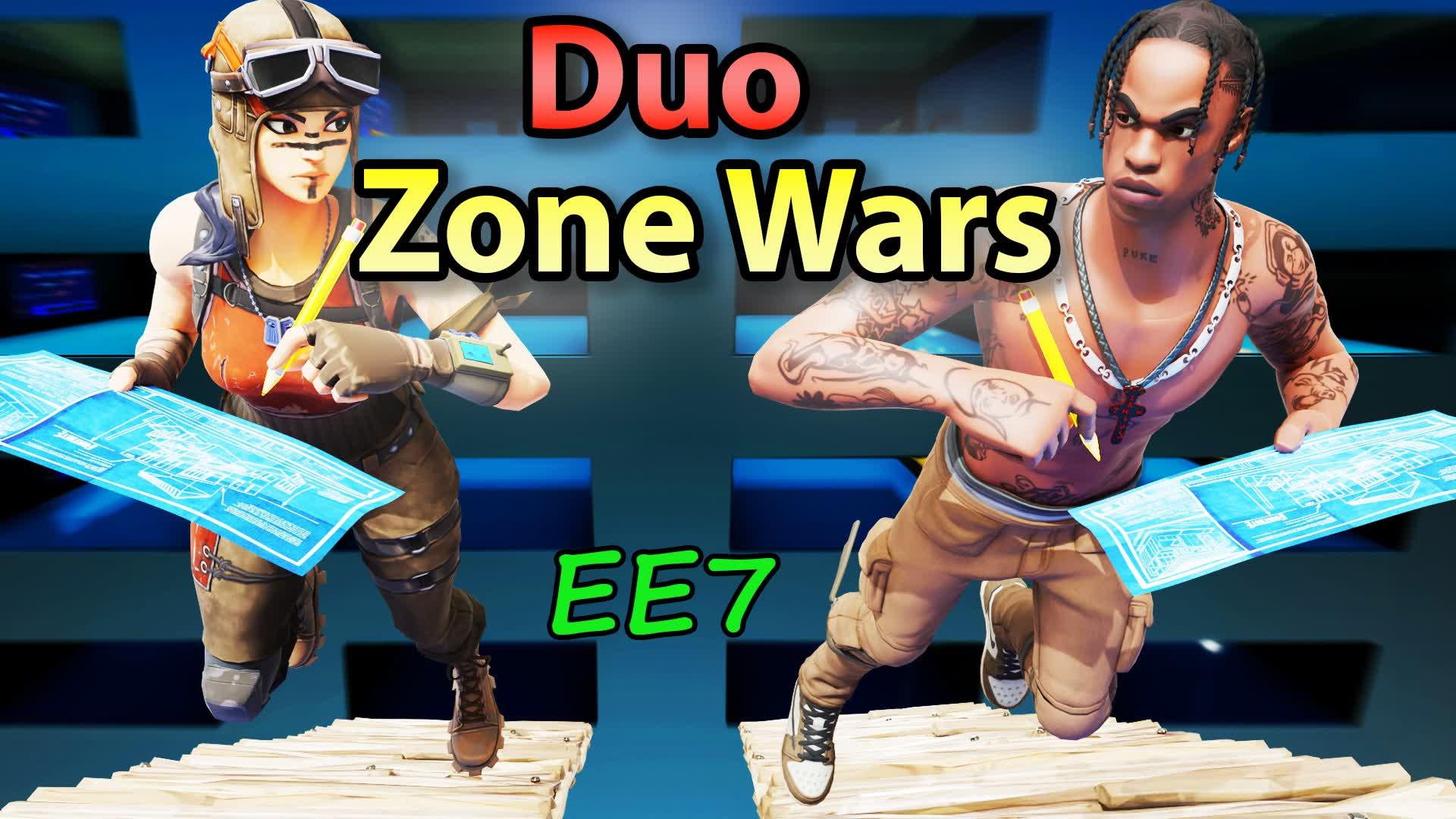 🥱Duo Zone Wars -32 Players-