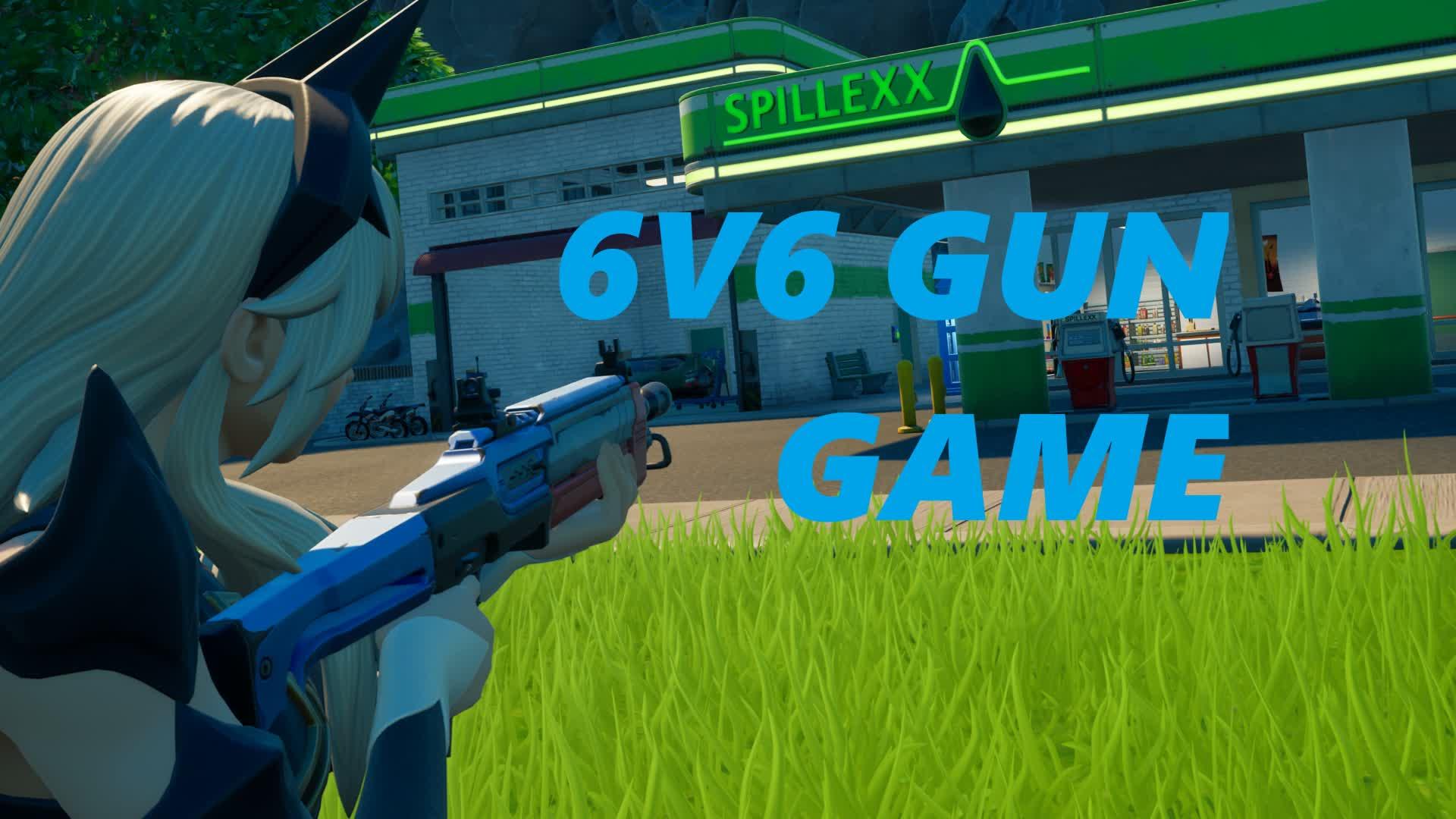 6v6 🔫GUN GAME WITH CARS🚘/🏍️DIRTBIKES