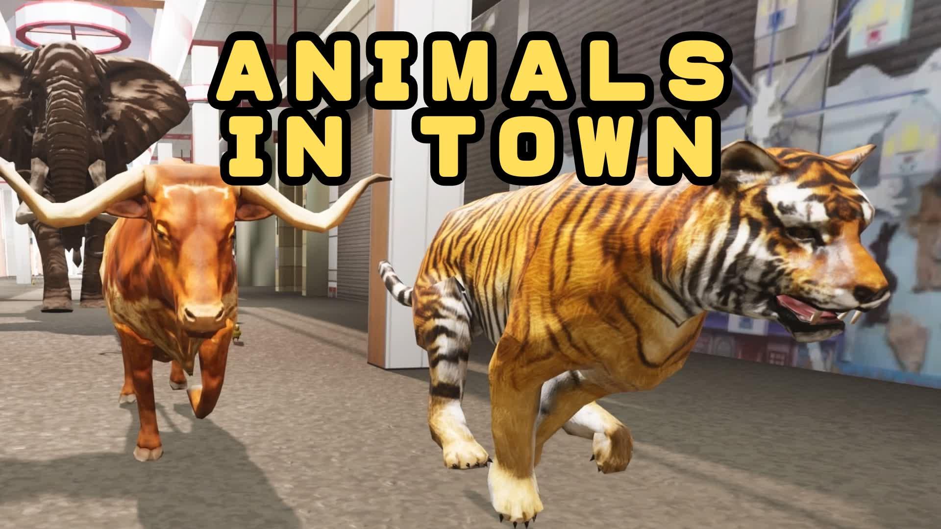 ANIMALS IN TOWN