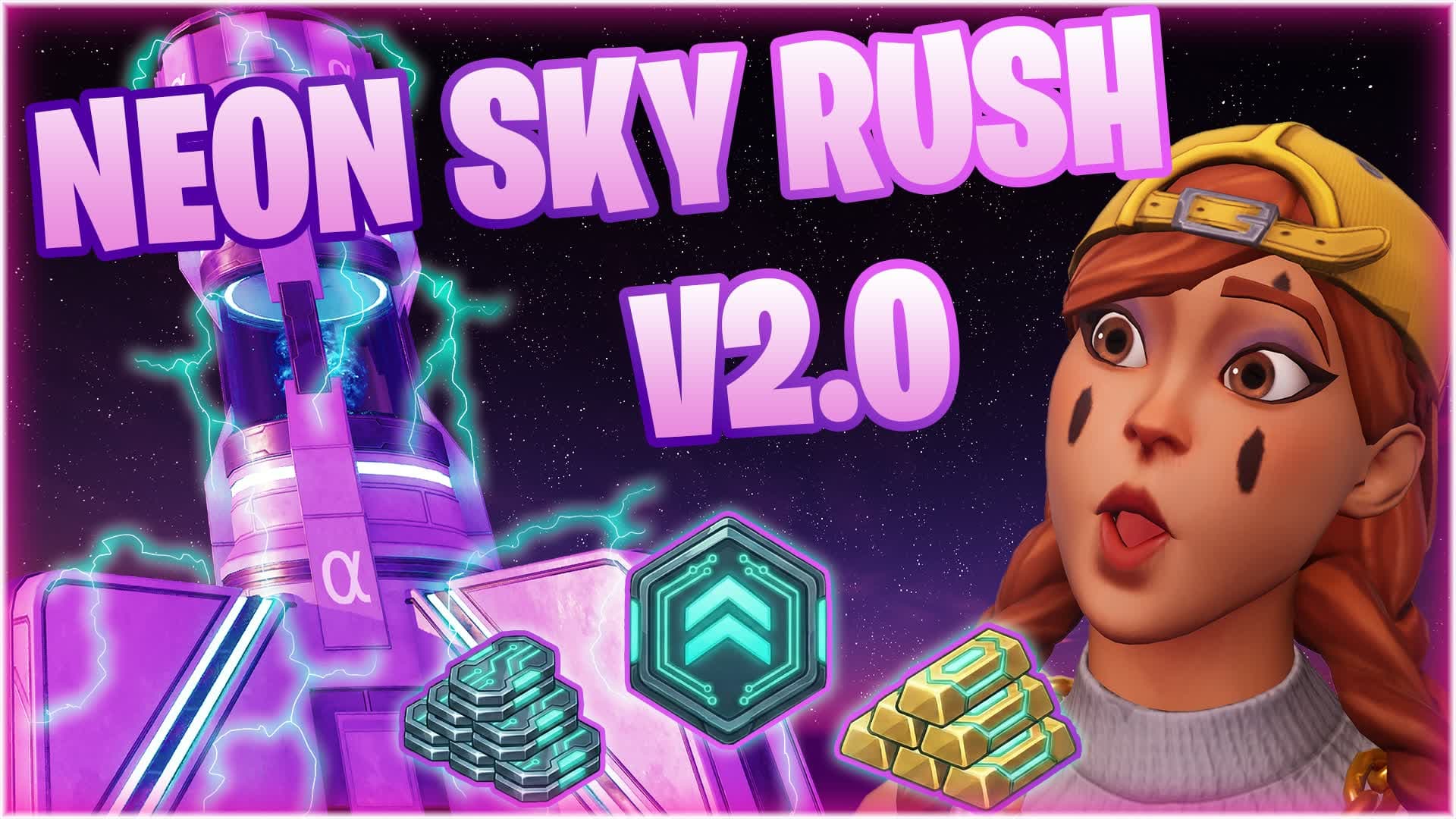 Neon Sky Rush V2.0