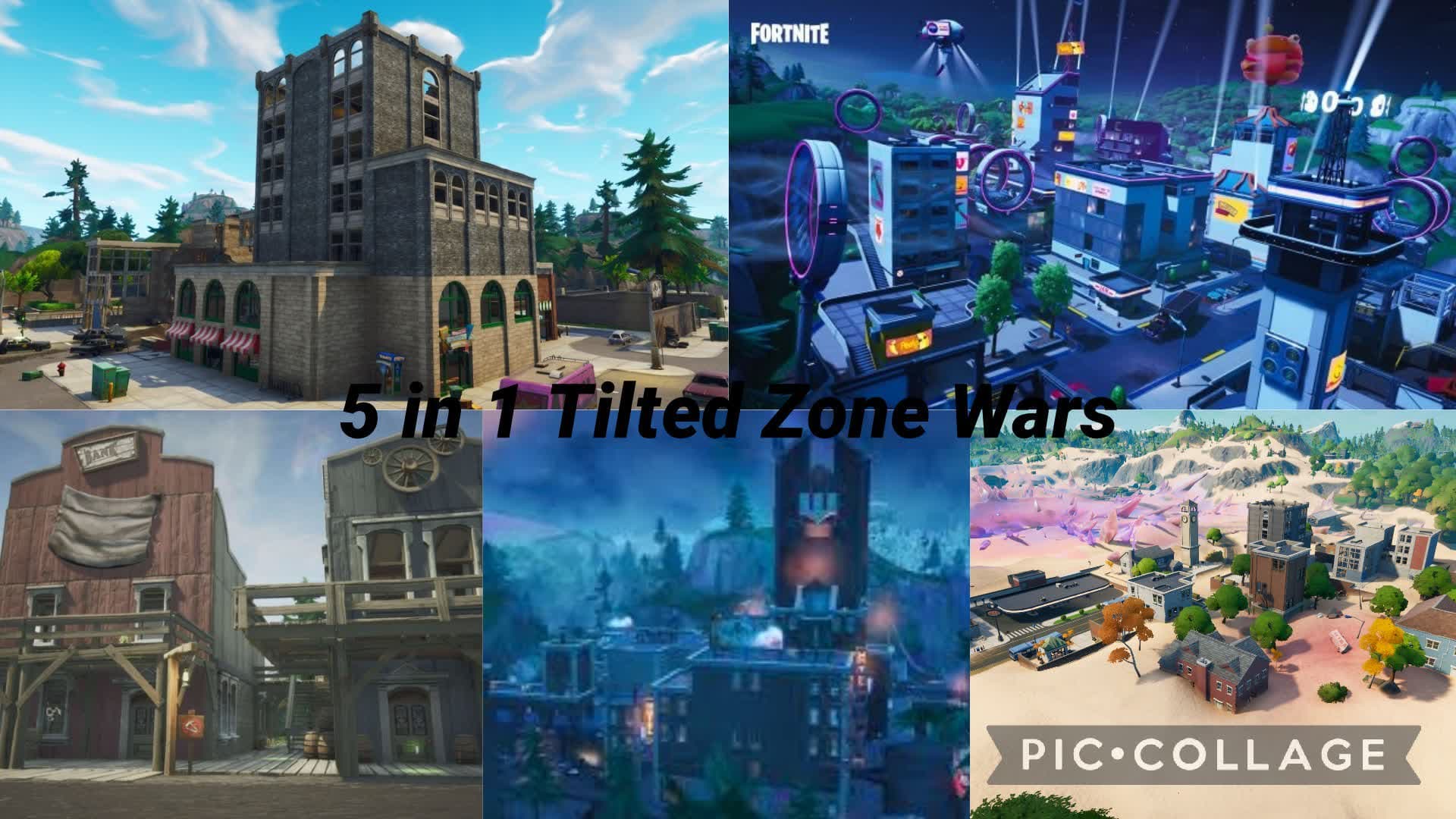 5 in 1 Tilted ZoneWars (All Weapons)