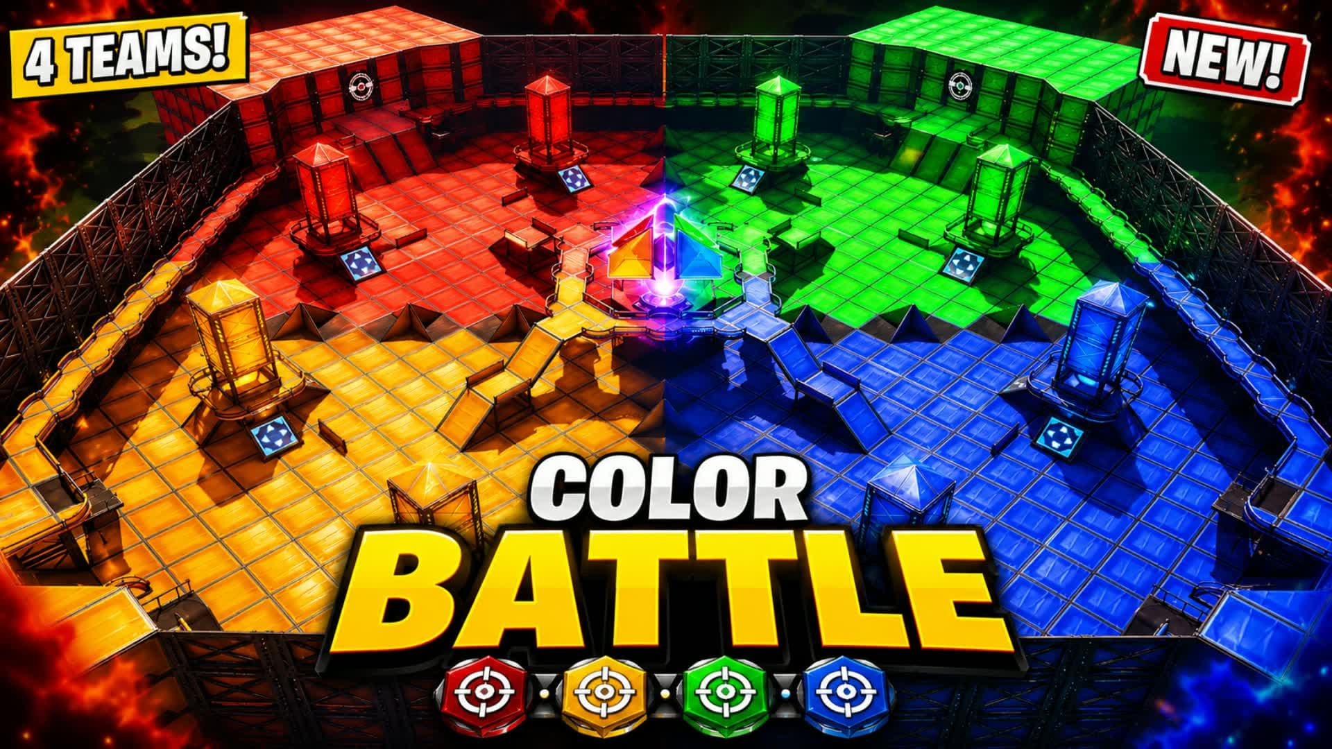 COLOR CHAOS 4 TEAMS