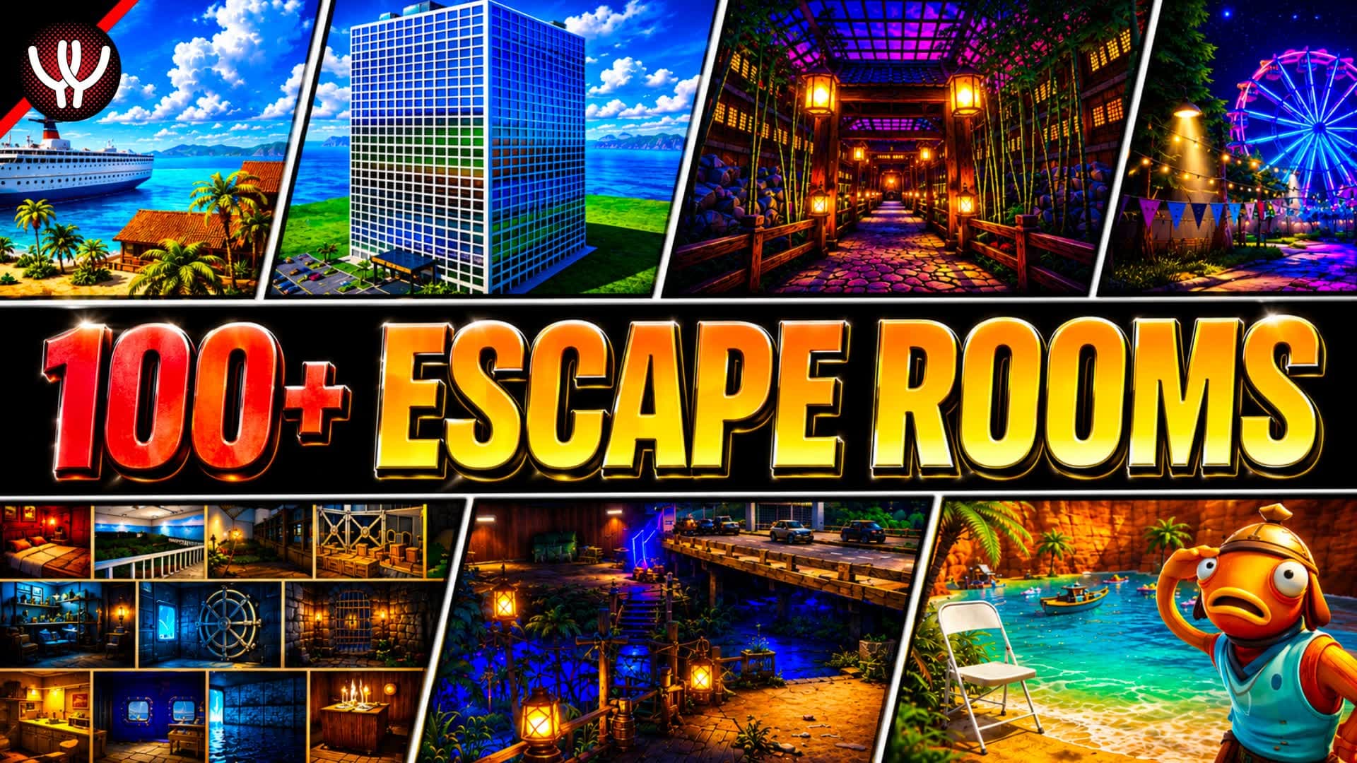 Wishbone's Escape Room Hub [100+ Maps]