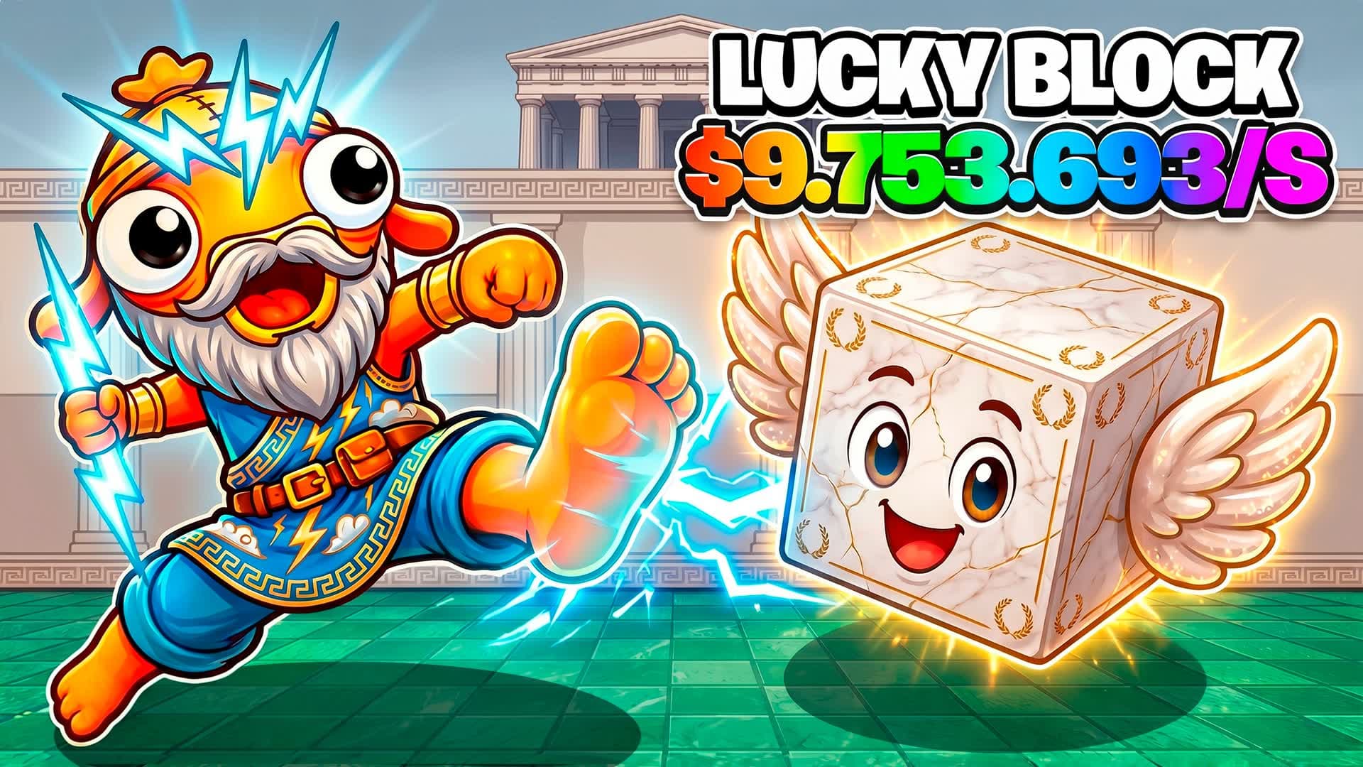 KICK A LUCKY BLOCK [NEW]