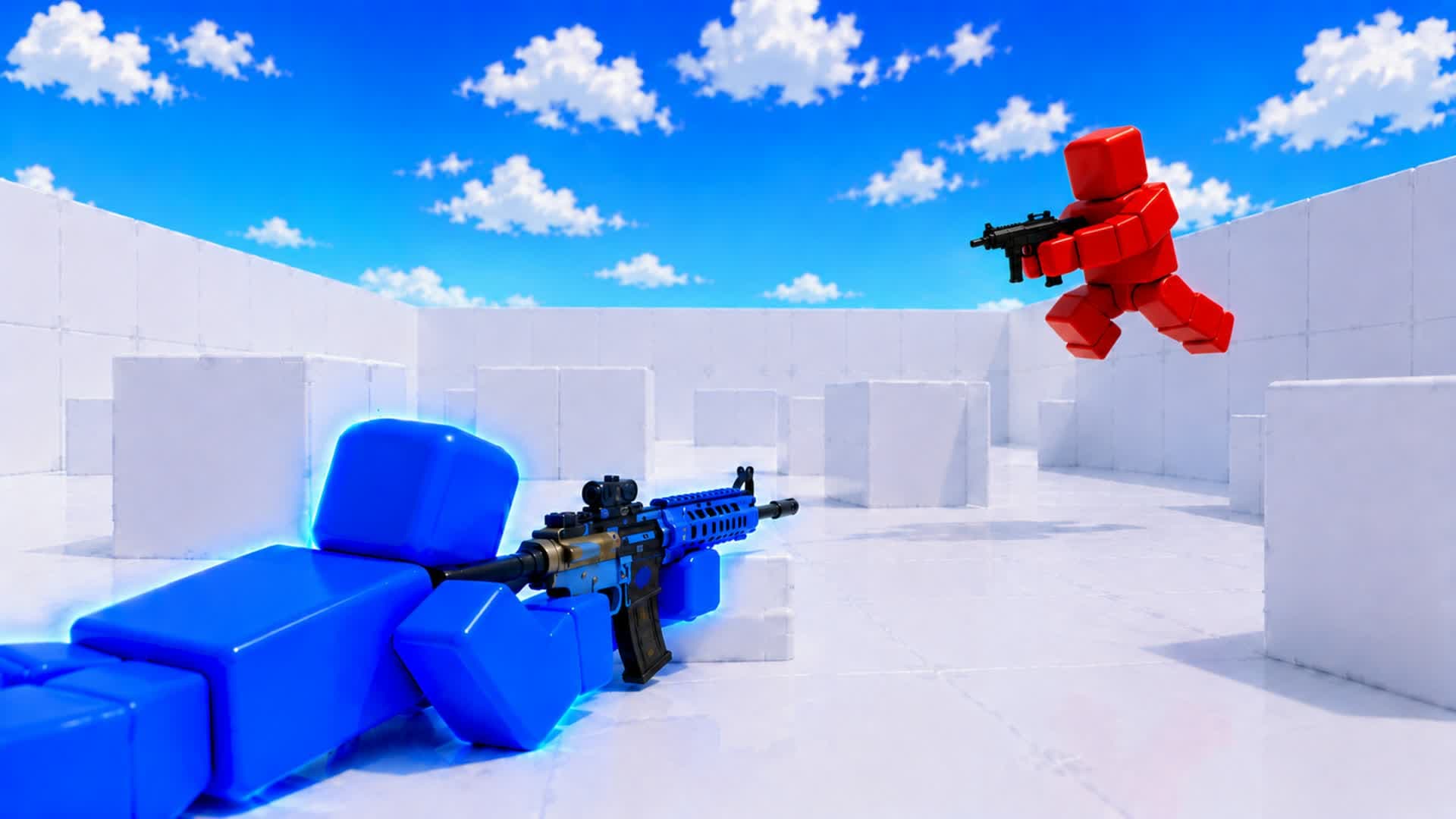 Rivals red vs blue sniperrr