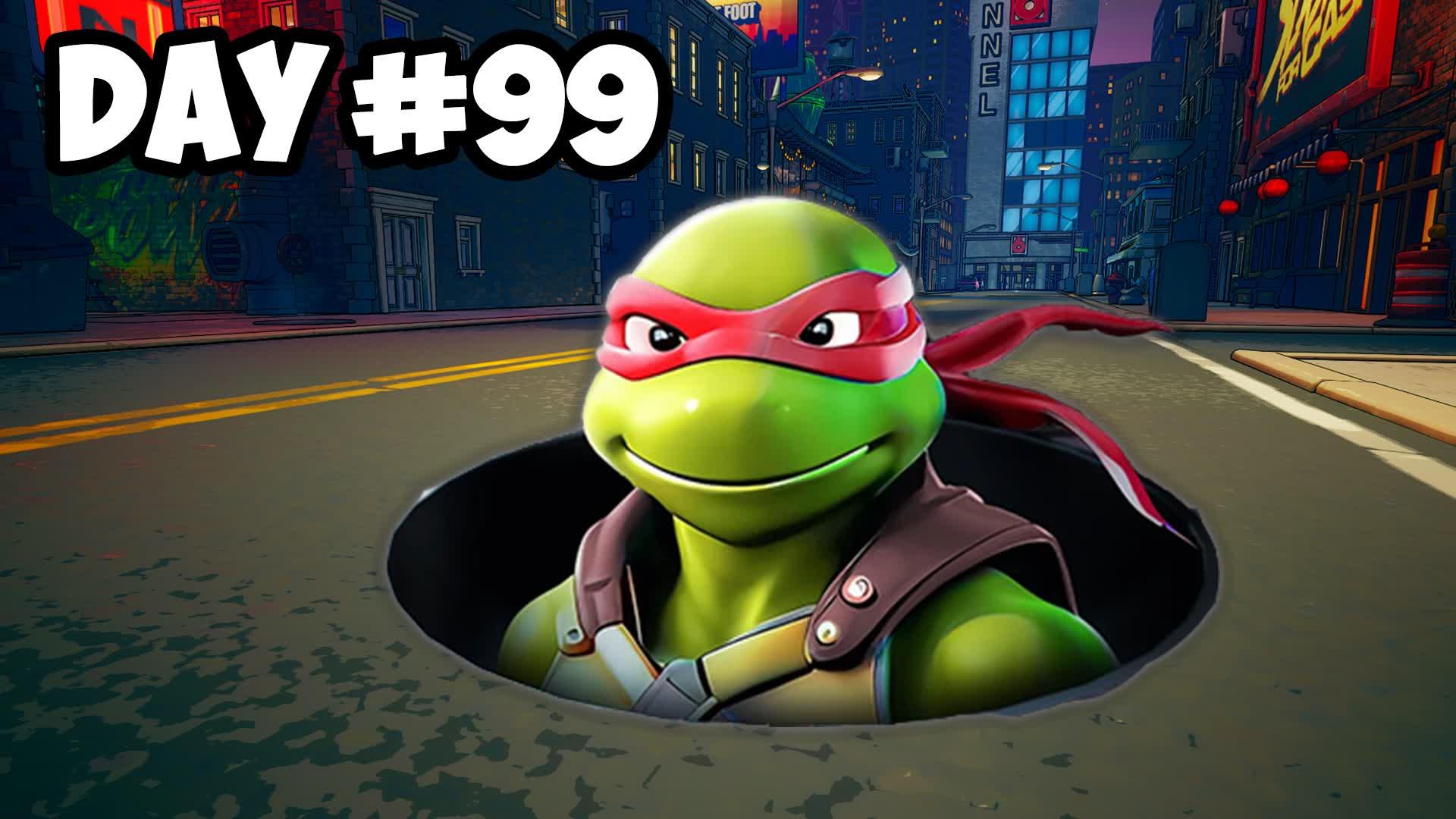 100 DAYS AS NINJA TURTLE