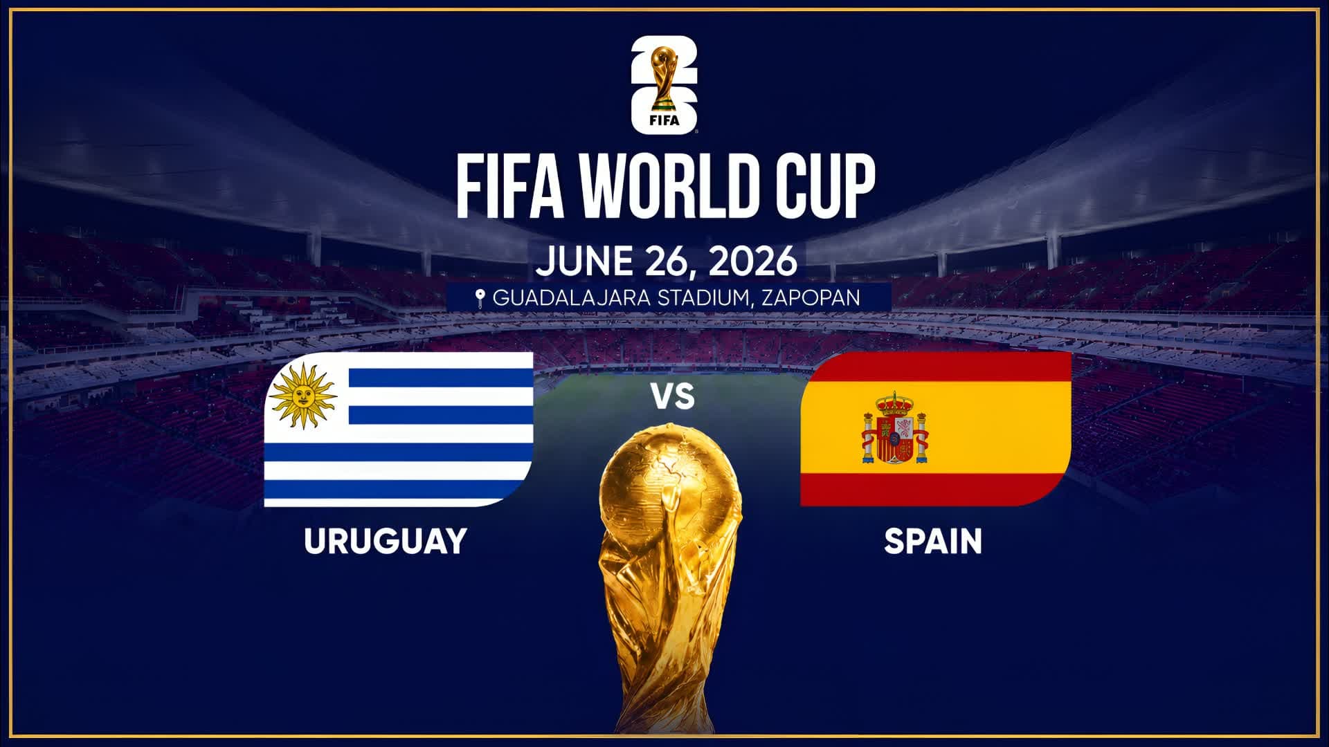 URUGUAY vs SPAIN ESPAÑA FIFA WORLD CUP